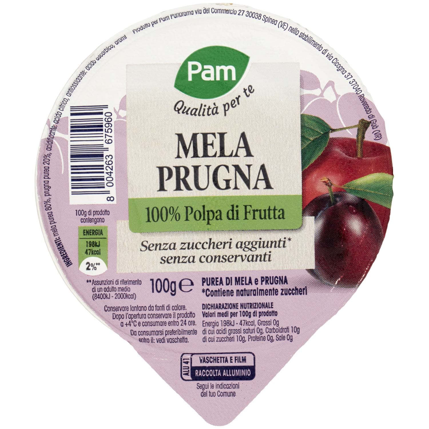 PAM Qualità per te Mela Prugna 100 g – immagine 2