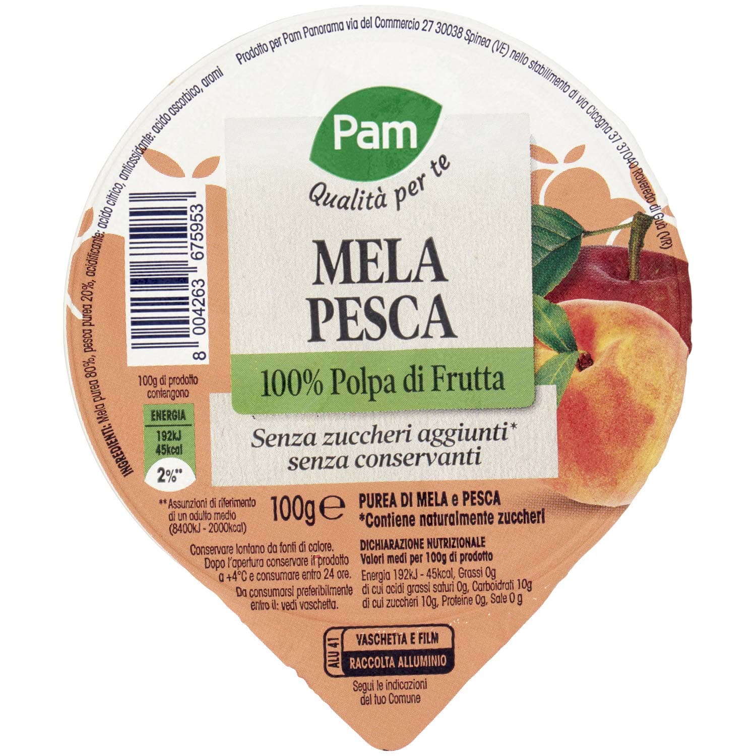 PAM Qualità per te Mela Pesca 100 g – immagine 2