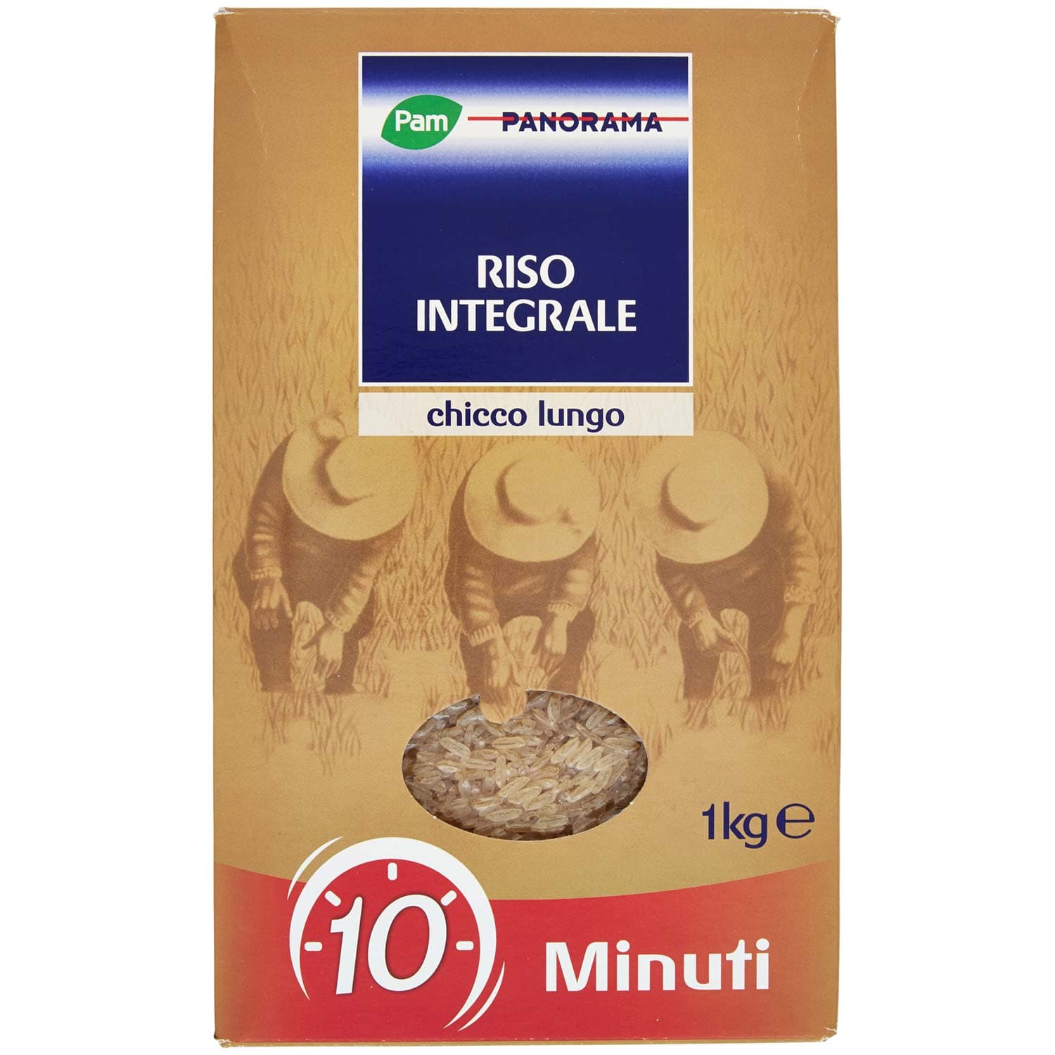 PAM PANORAMA Riso Integrale 10 minuti 1 kg – immagine 2