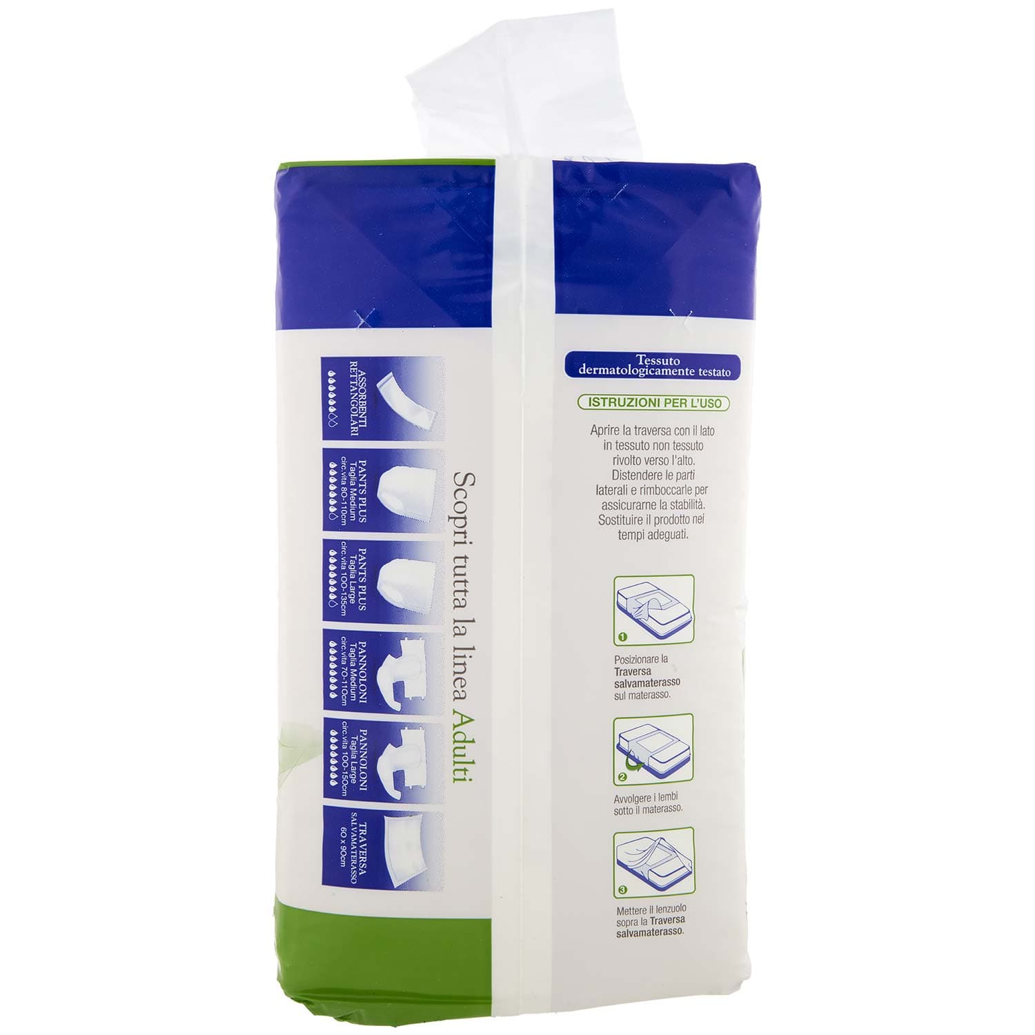 Traverse assorbenti salvamaterasso 80 x180 cm Arkalia 15 pezzi – immagine 5