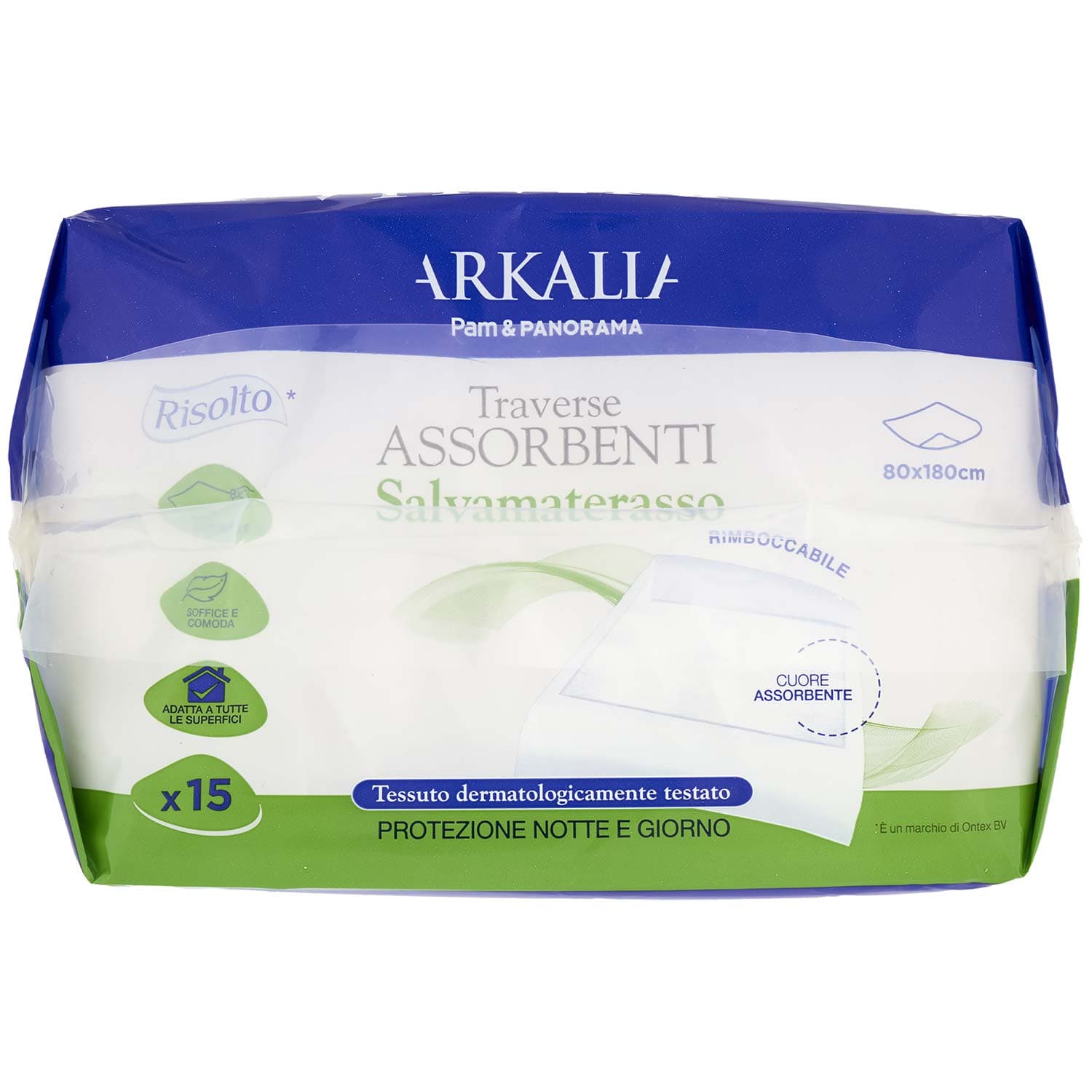 Traverse assorbenti salvamaterasso 80 x180 cm Arkalia 15 pezzi – immagine 6