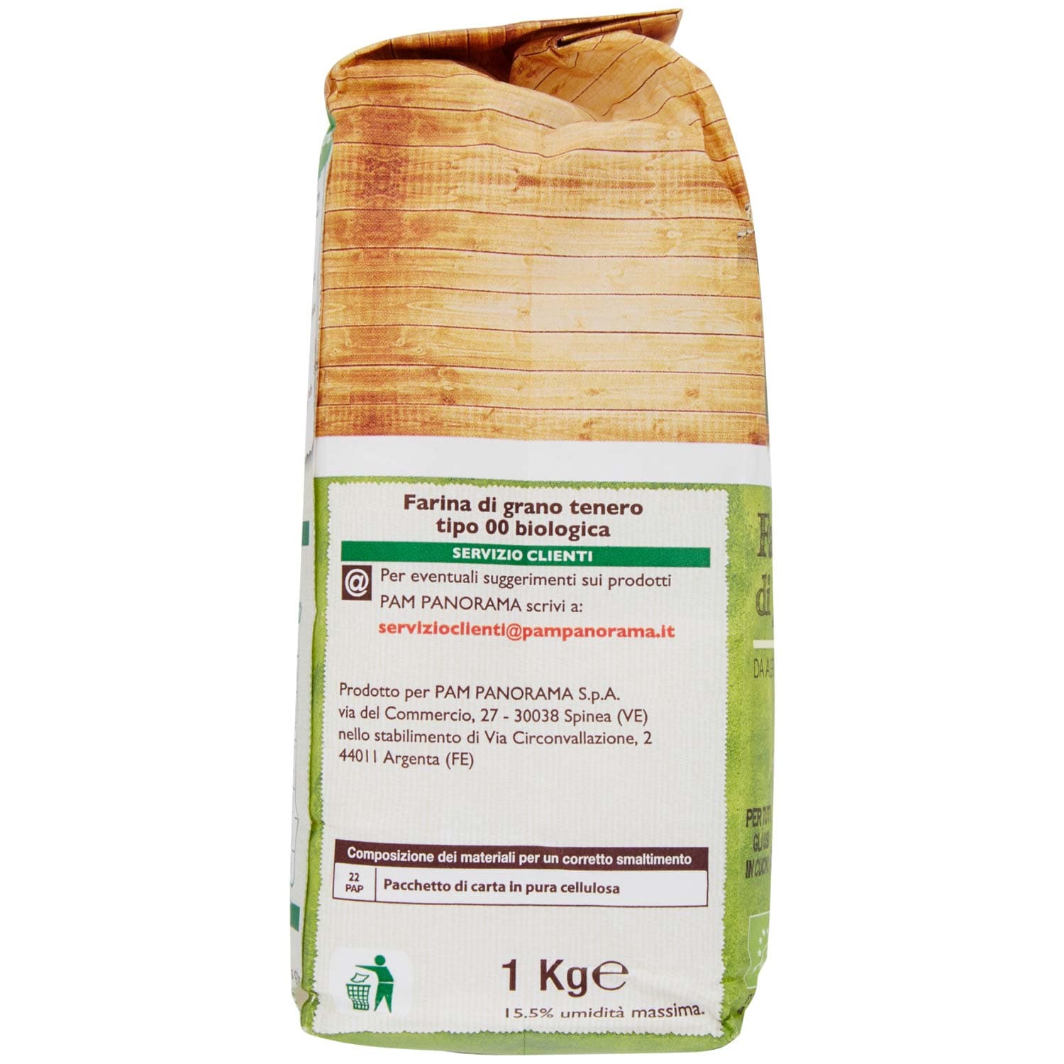 BIO Farina tipo 00 di grano tenero 1 Kg – immagine 3