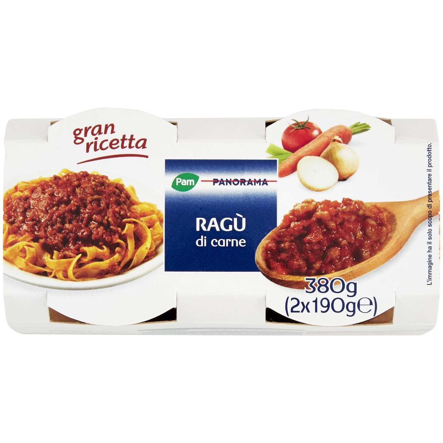 PAM PANORAMA Ragù di carne 380g (190g x 2) – immagine 6