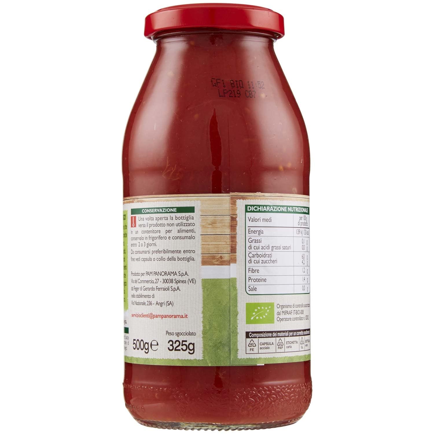 BIO Polpa di pomodoro 500 g – immagine 4