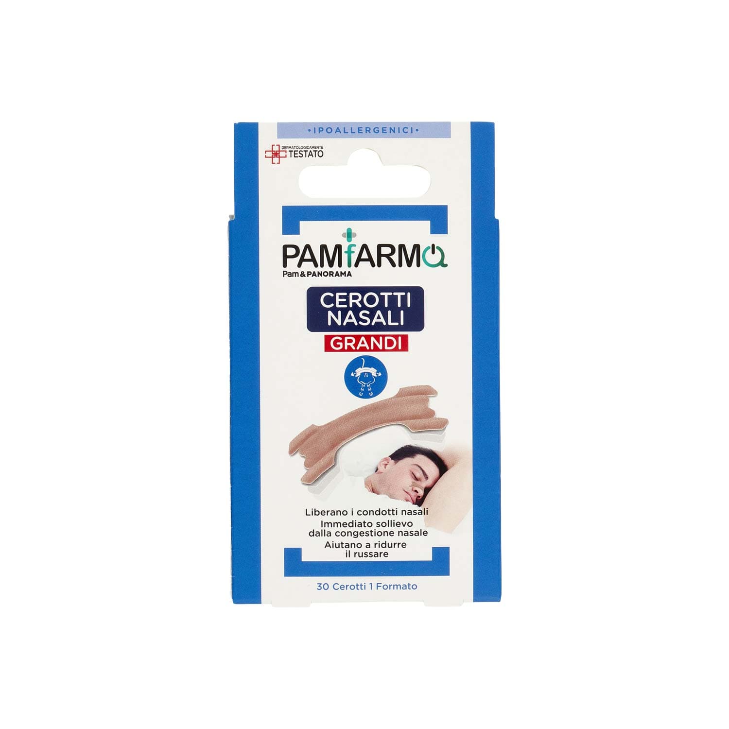 PAMFARMA Cerotti Nasali Grandi 1 Formato 30 pz – immagine 2