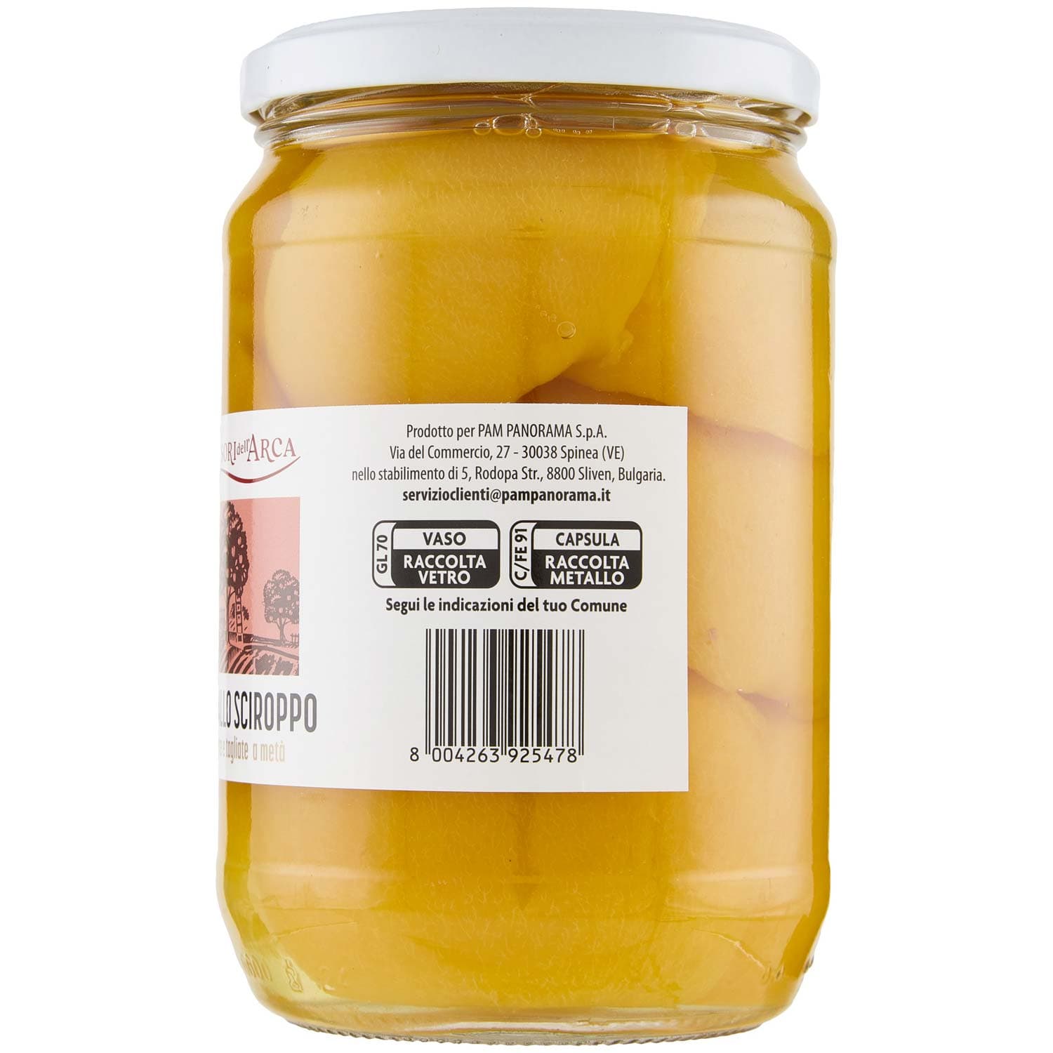 TESORI DELL'ARCA Pesche allo Sciroppo 680 g – immagine 5