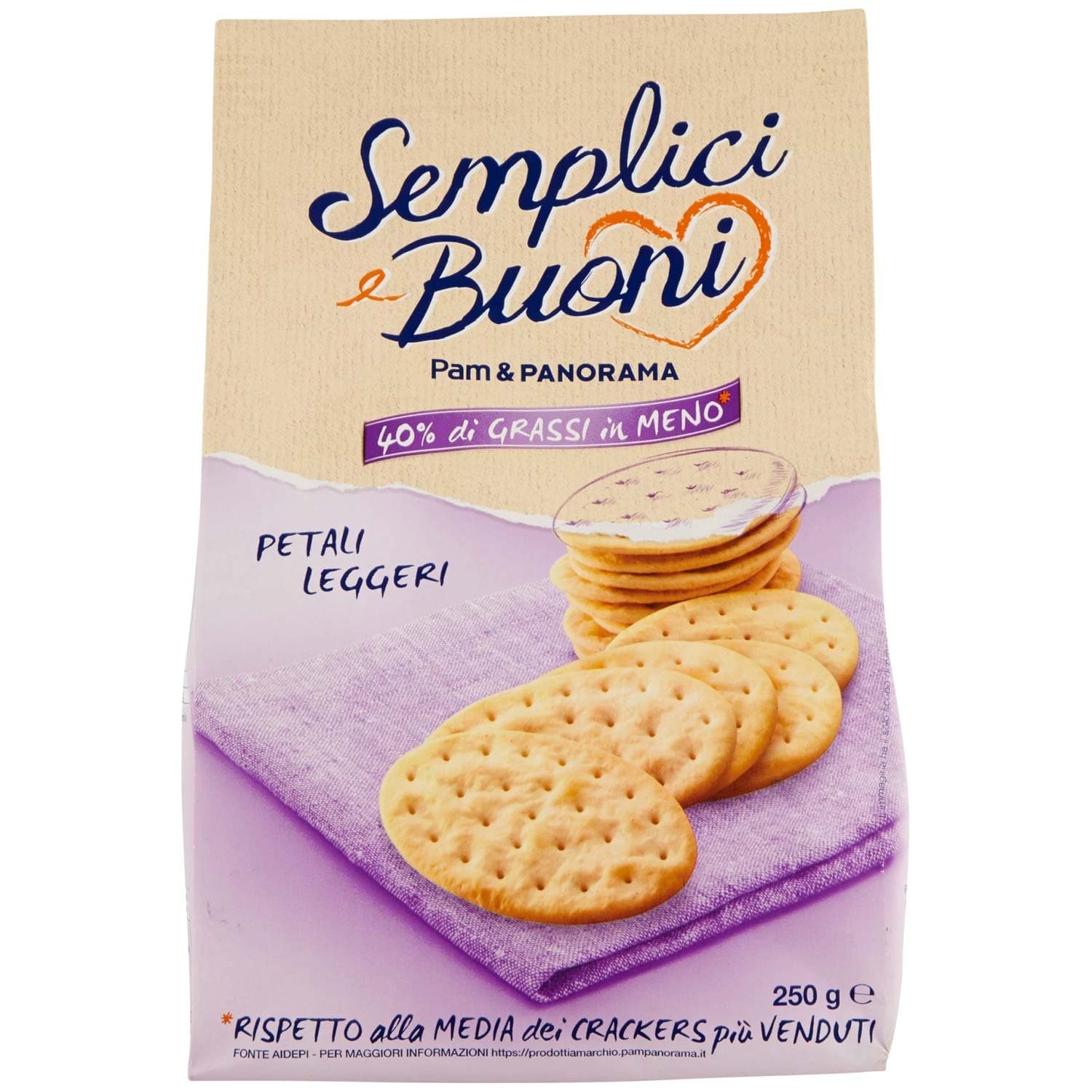 SEMPLICI E BUONI 40% di Grassi in Meno Petali Leggeri 250 g – immagine 2