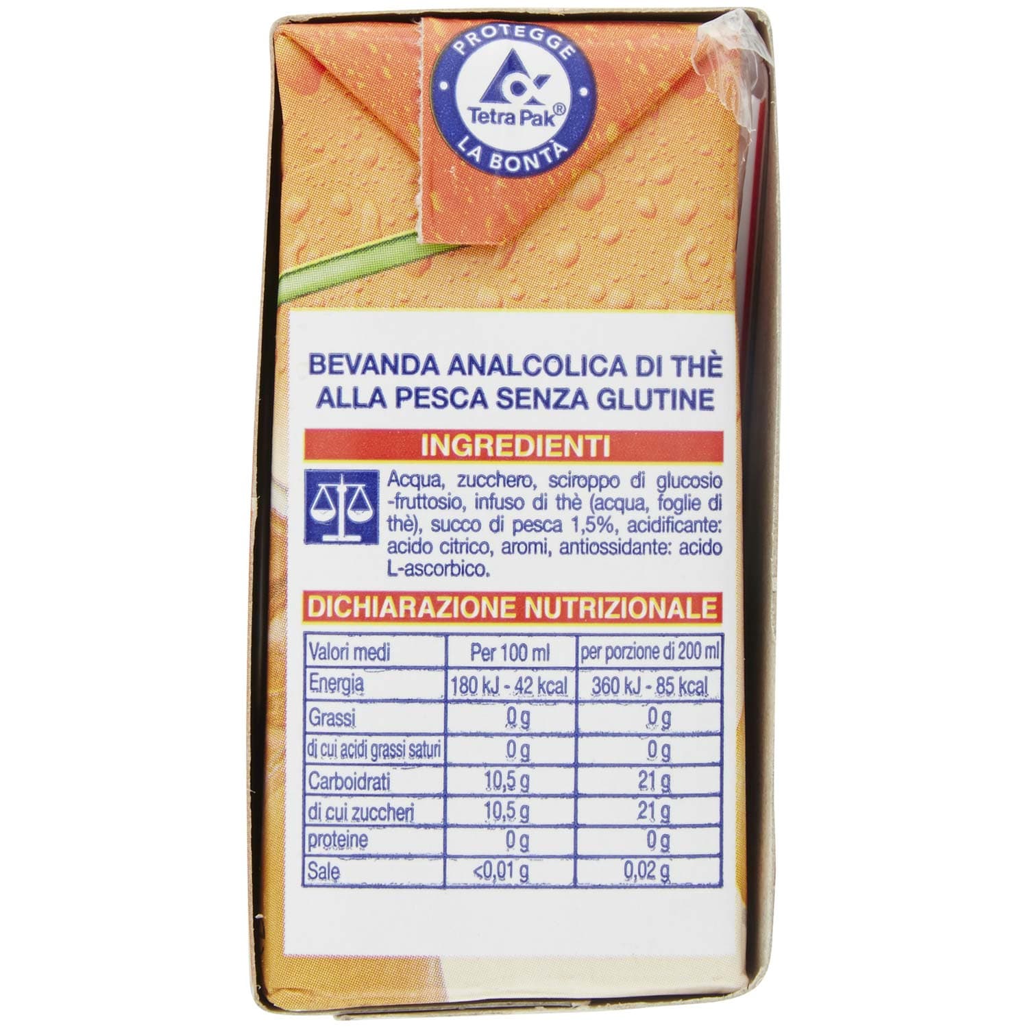 PAM PANORAMA Thè alla pesca 600 ml (200ml x 3) – immagine 5