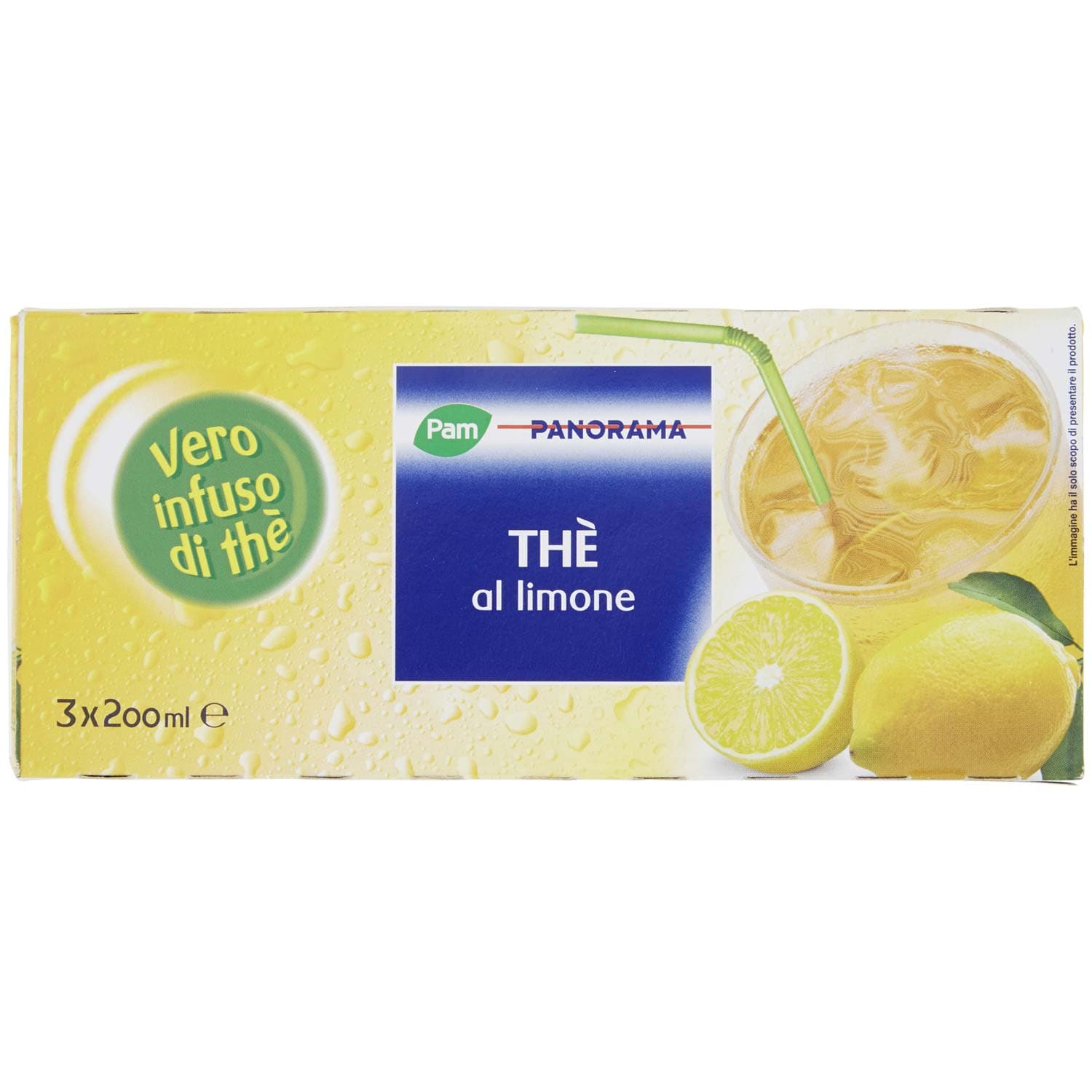 PAM PANORAMA Thè all limone 600 ml (200ml x 3) – immagine 2