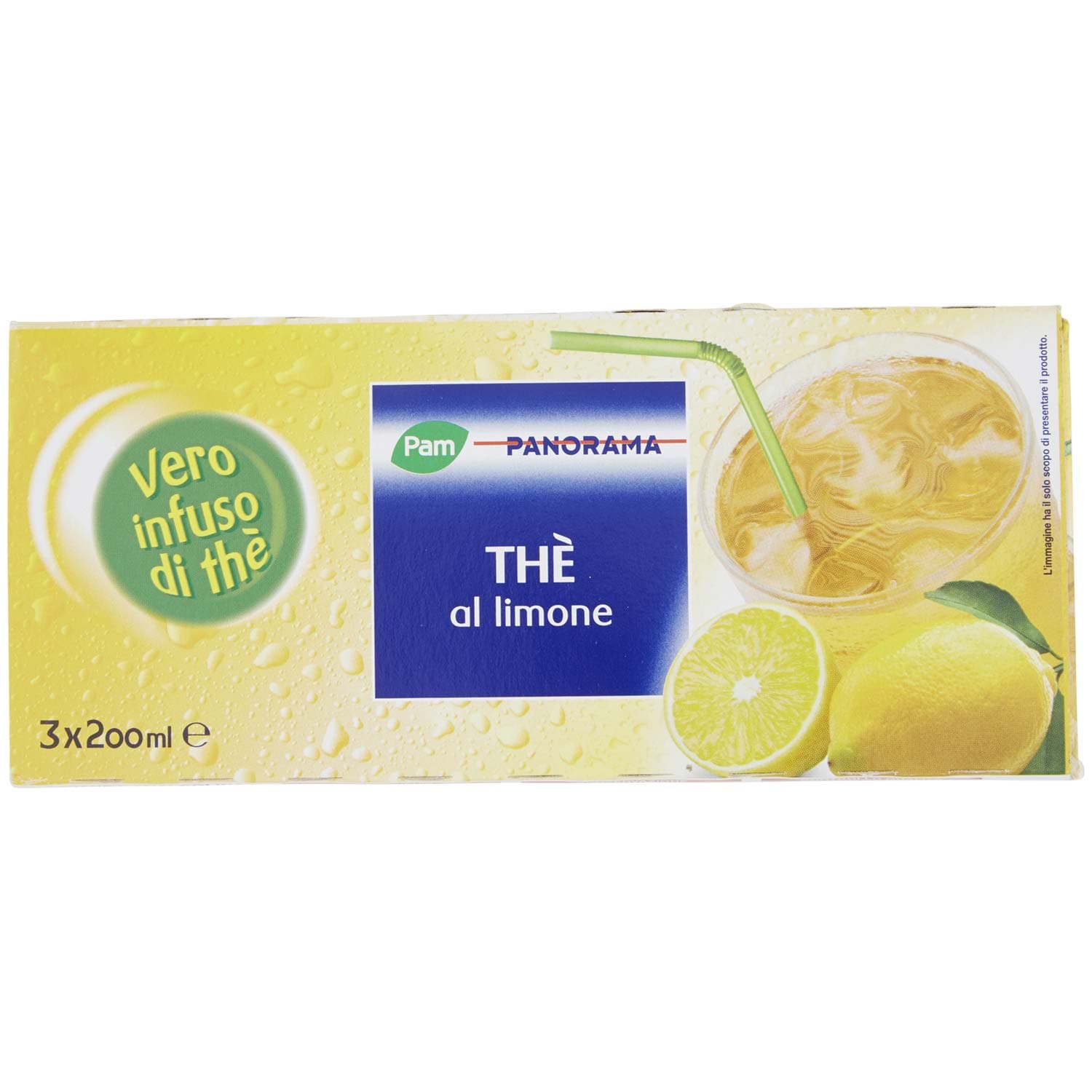 PAM PANORAMA Thè all limone 600 ml (200ml x 3) – immagine 4
