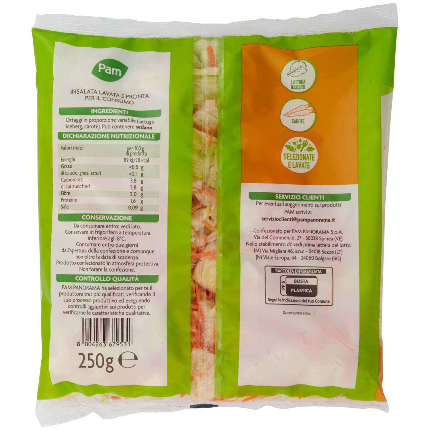 PAM Iceberg e Carote 250 g – immagine 4