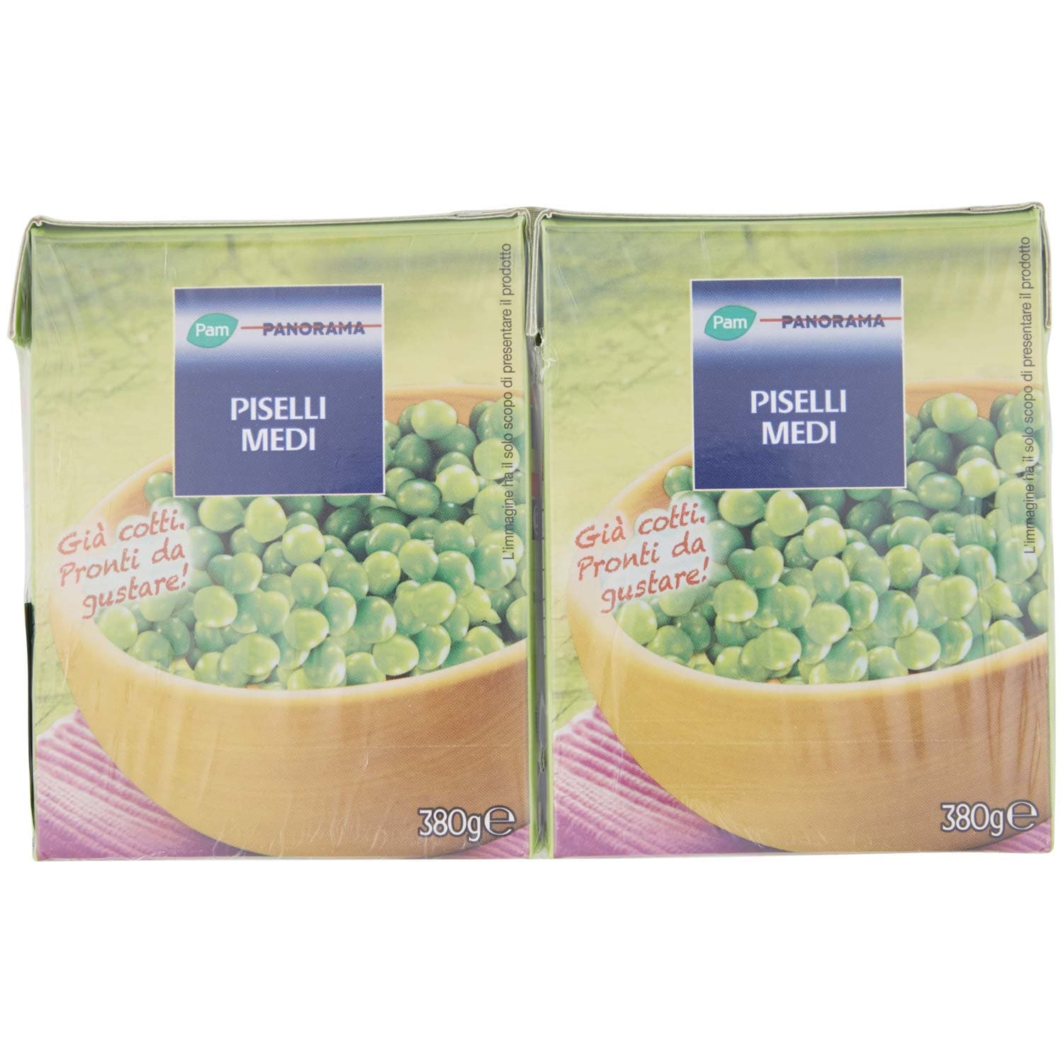 PAM PANORAMA Piselli Medi 760g (380g x 2) – immagine 2