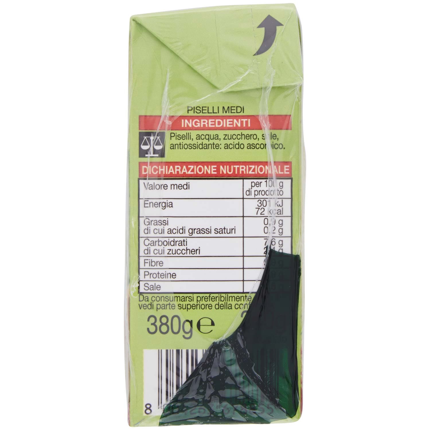 PAM PANORAMA Piselli Medi 760g (380g x 2) – immagine 3