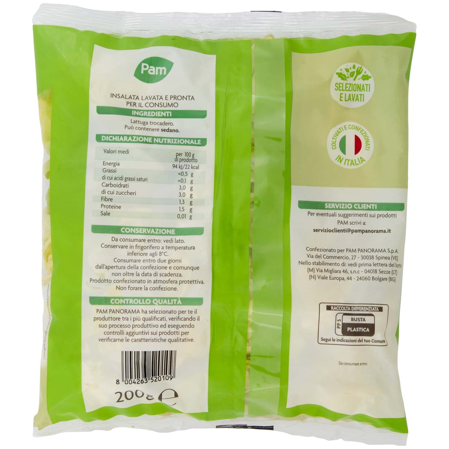 PAM Cuori di Lattuga 200 g – immagine 4