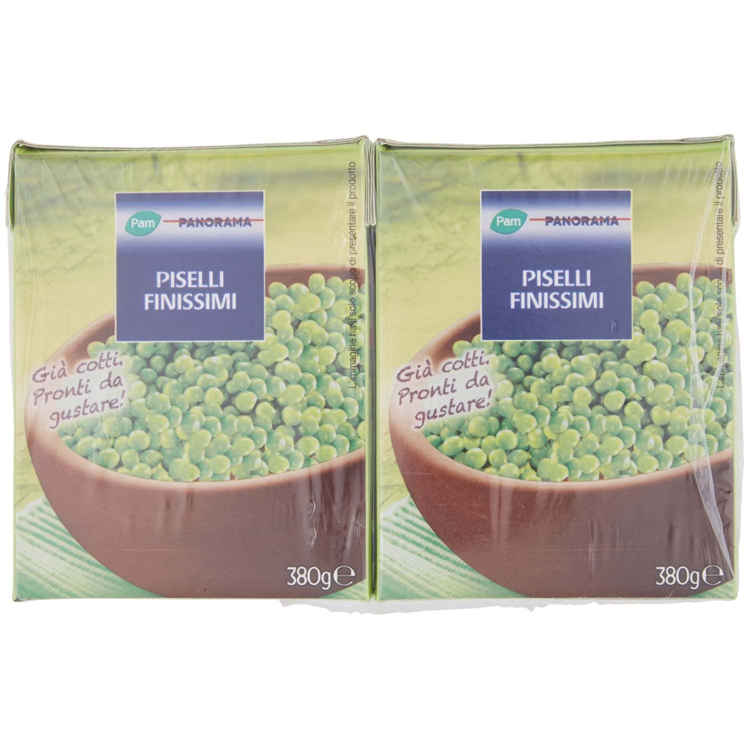 PAM PANORAMA Piselli Finissimi 760g (380g x 2) – immagine 2