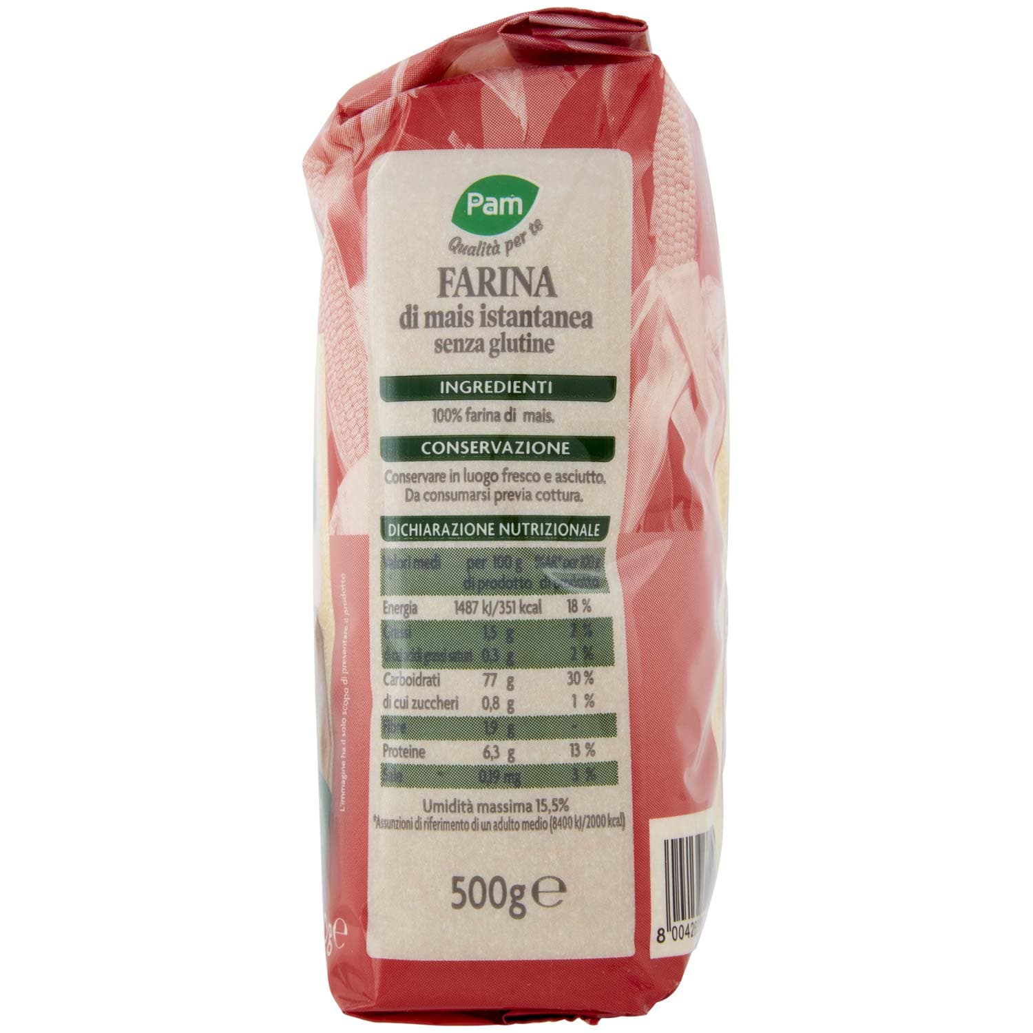 PAM Qualità per te Farina di Mais Istantanea 500 g – immagine 5