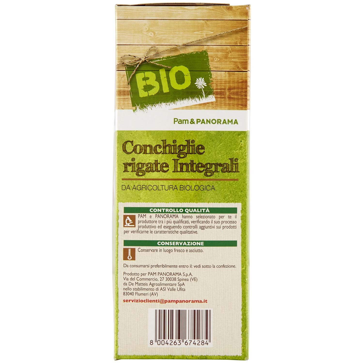 BIO Conchiglie rigate Integrali 500 g – immagine 5
