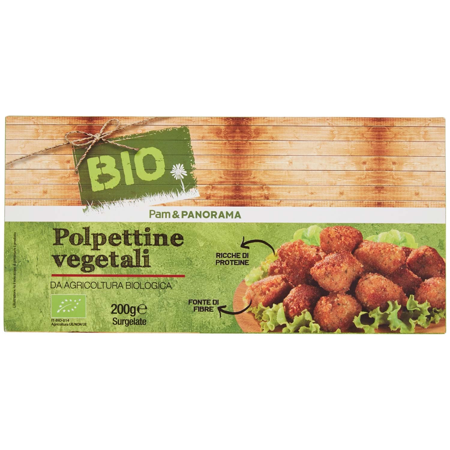 BIO Polpettine vegetali Surgelate 200 g – immagine 2