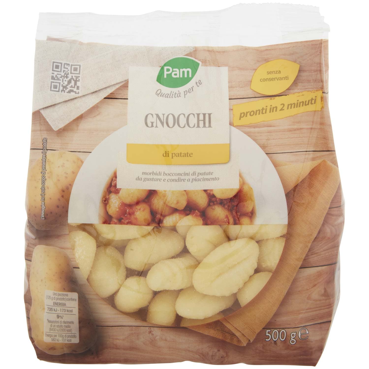 PAM Qualità per te Gnocchi di patate 500 g – immagine 2