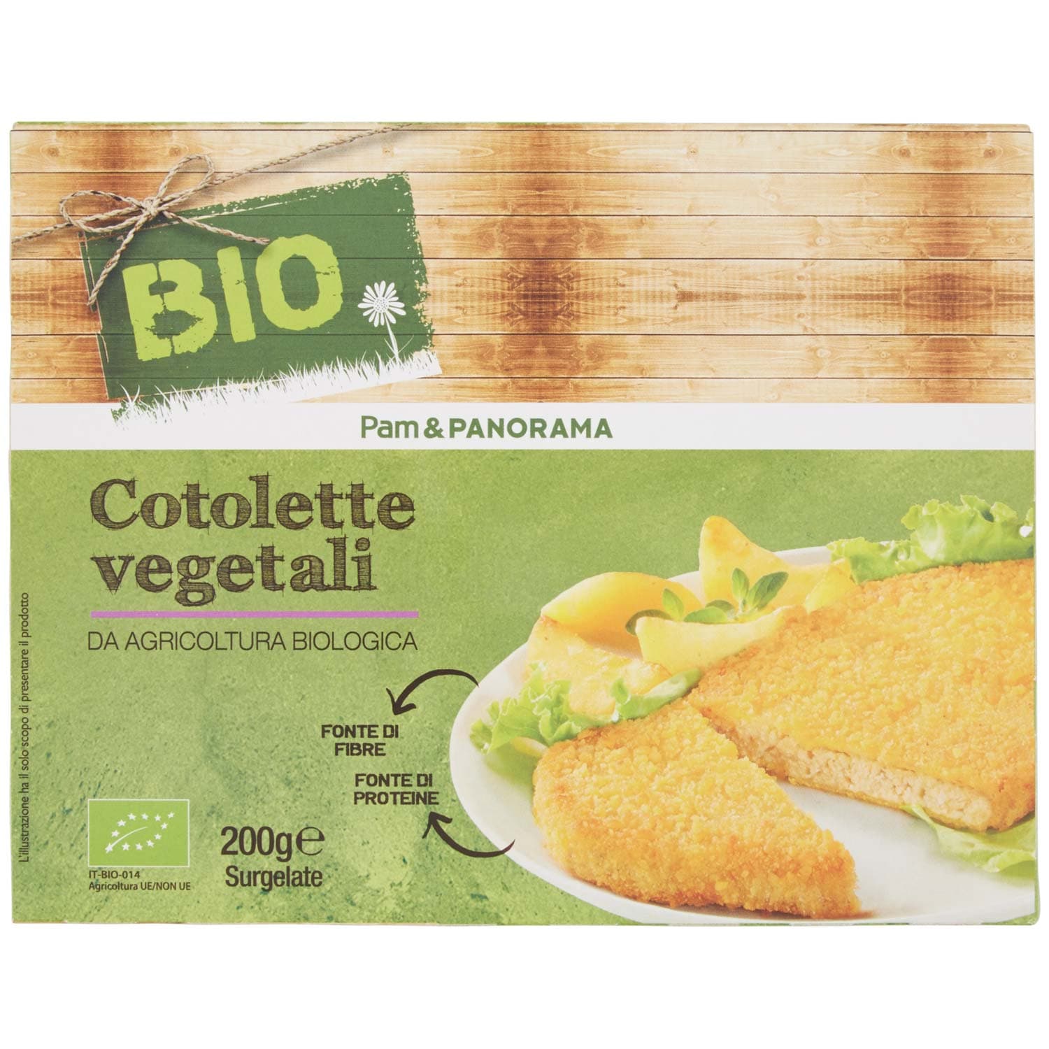 BIO Cotolette vegetali Surgelate 200 g – immagine 2