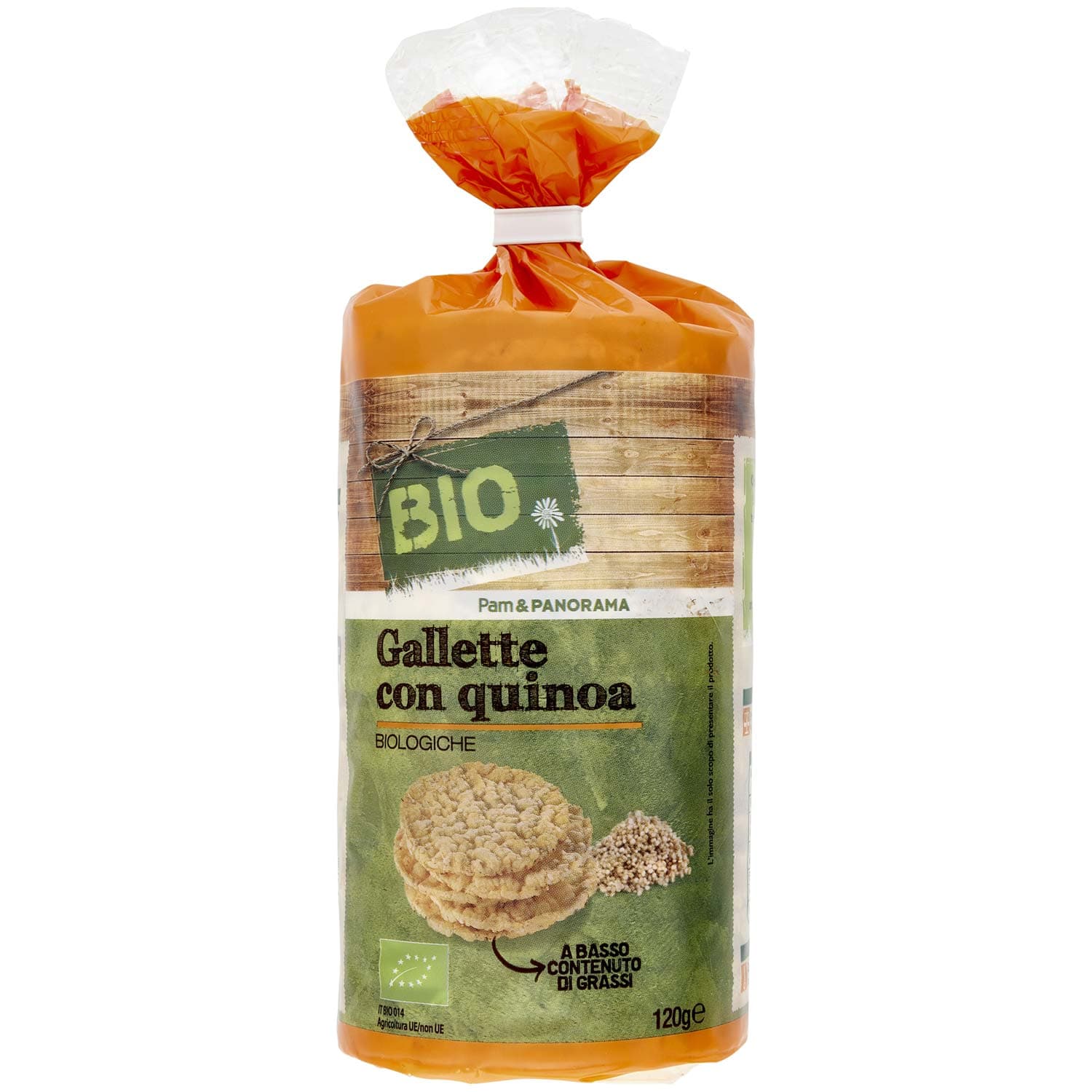 BIO Gallette con quinoa 120 g – immagine 2