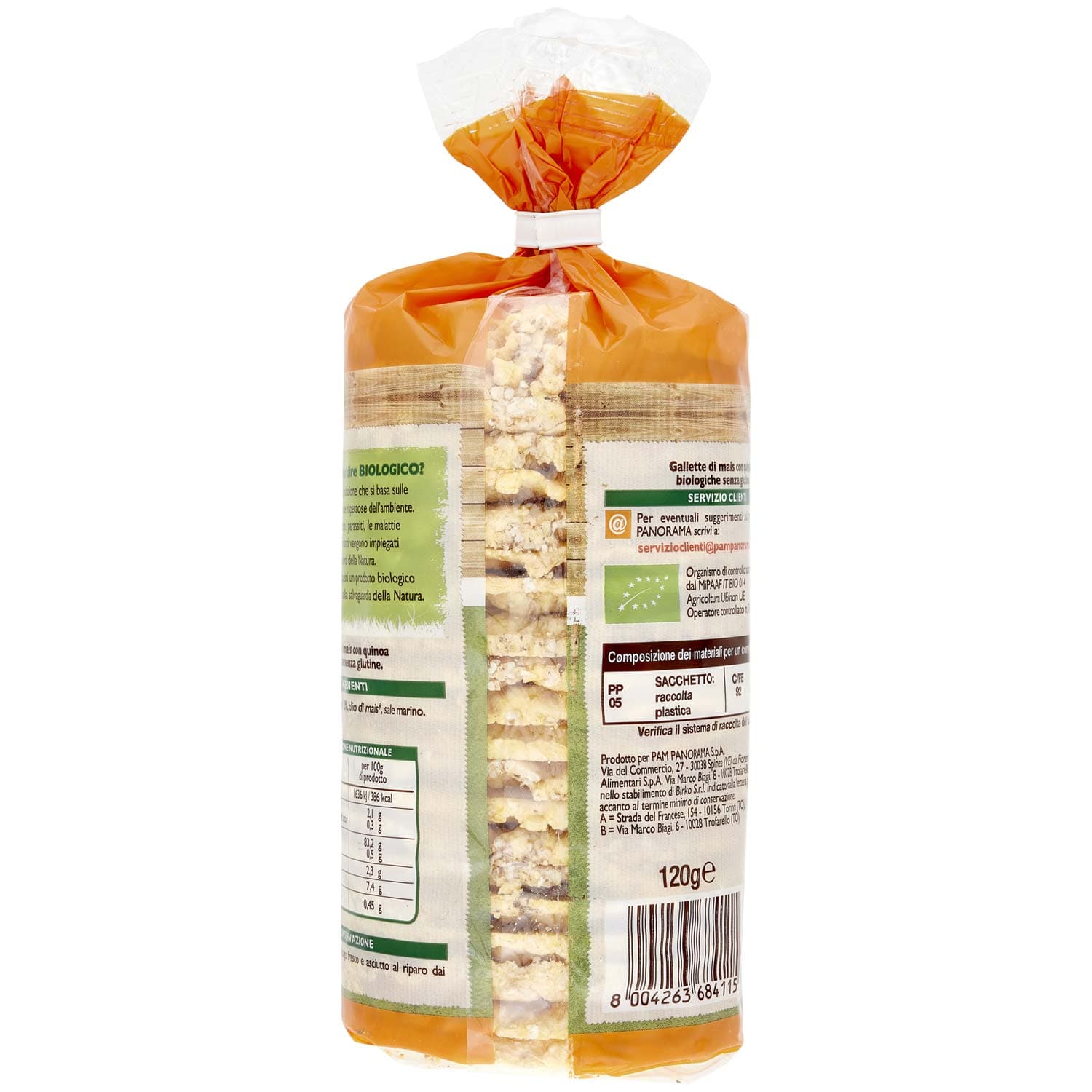 BIO Gallette con quinoa 120 g – immagine 4