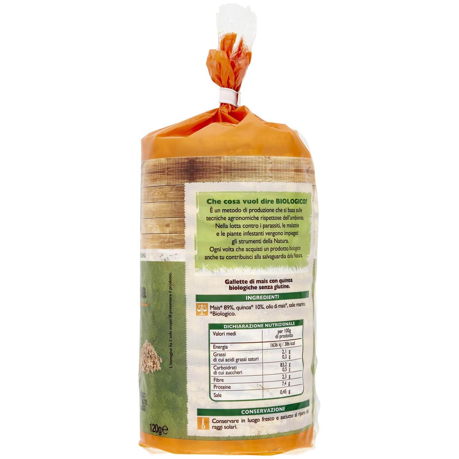 BIO Gallette con quinoa 120 g – immagine 5
