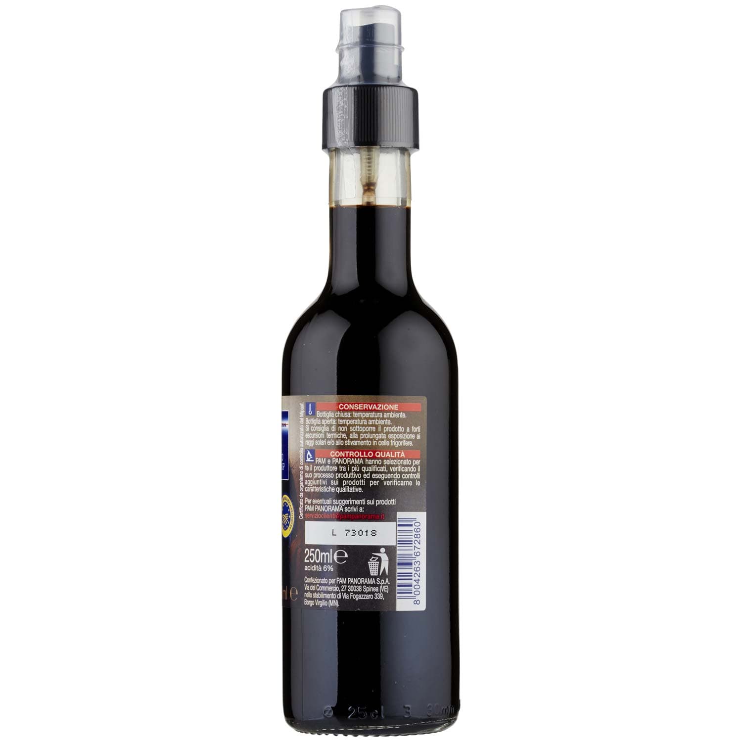 PAM PANORAMA Aceto Balsamico di Modena IGP 250 ml – immagine 5