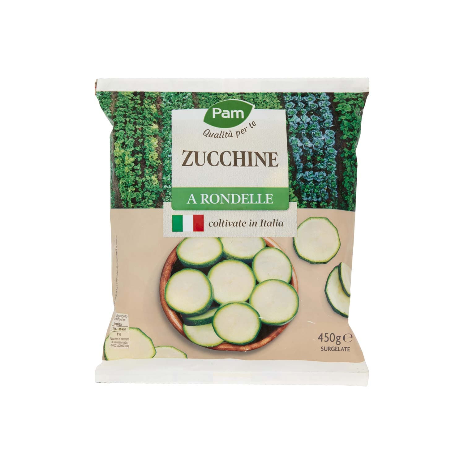 PAM PANORAMA Zucchine a Disco surgelate 450 g – immagine 2