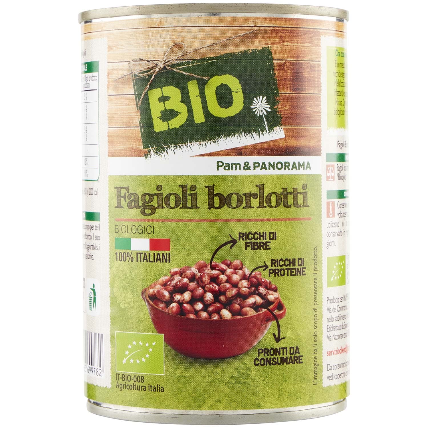 BIO Fagioli borlotti Biologici 400 g – immagine 2