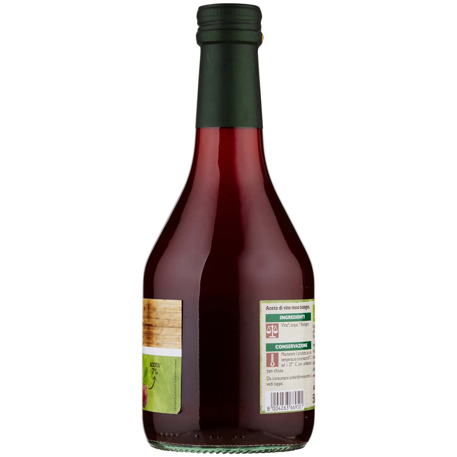 BIO Aceto di vino rosso 500 ml – immagine 5