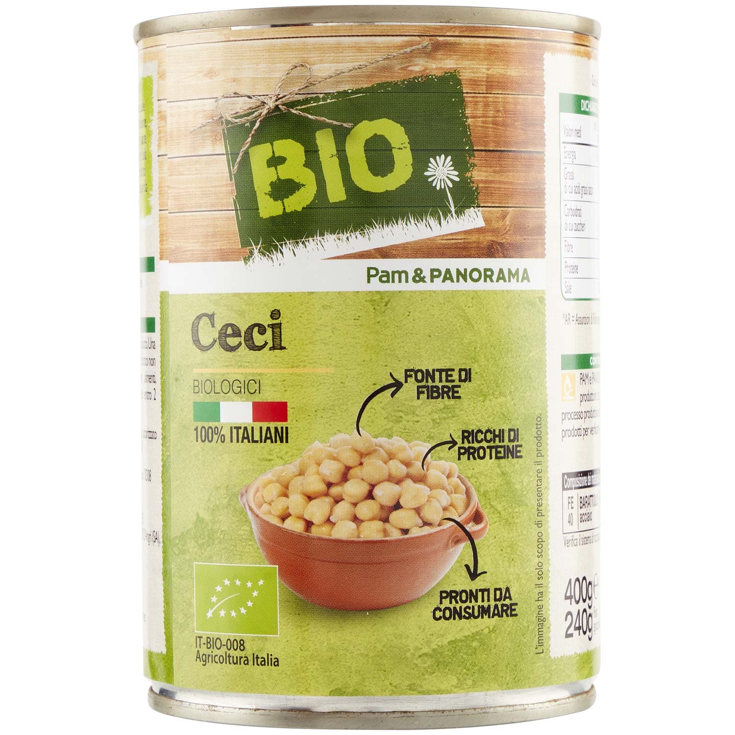 BIO Ceci Biologici 400 g – immagine 4