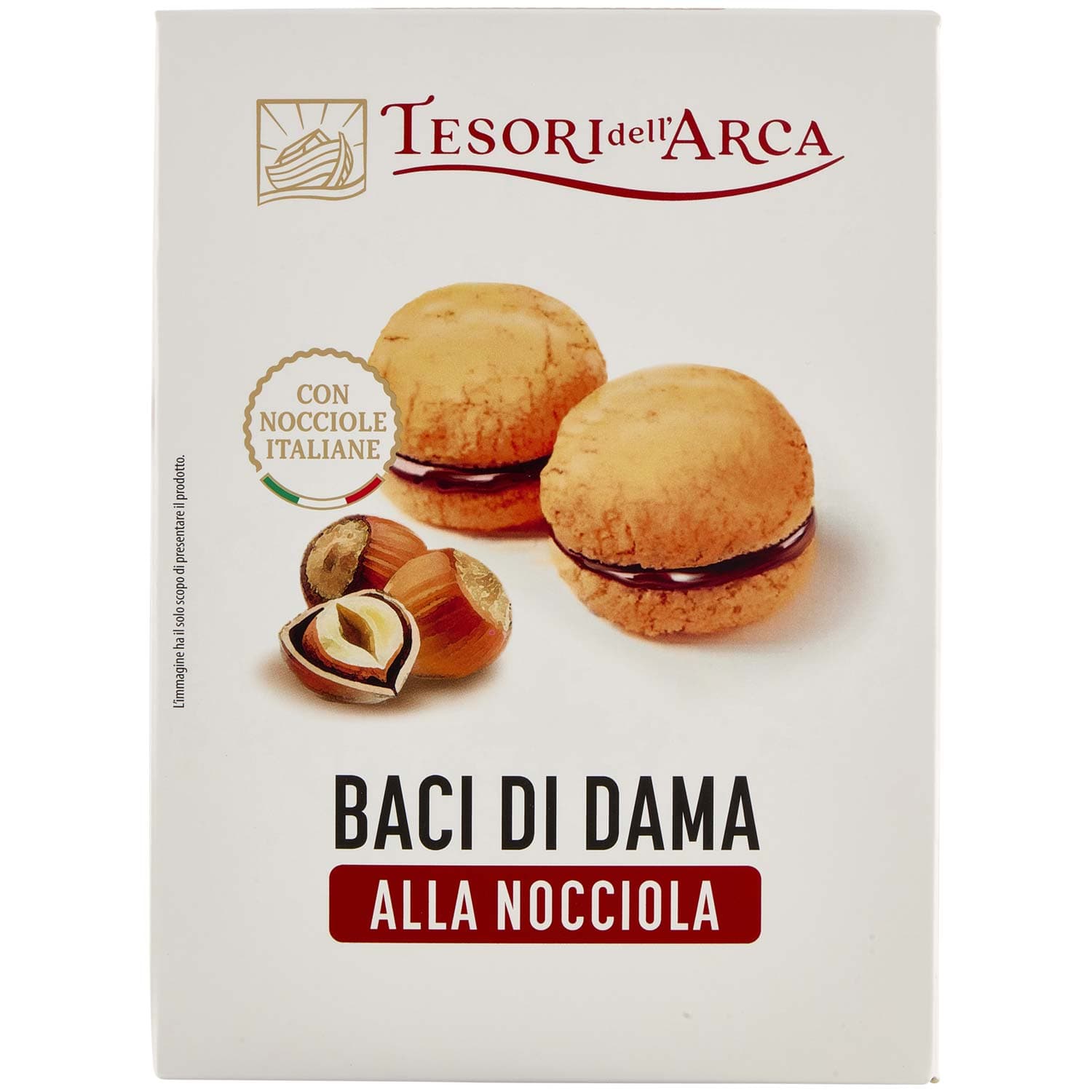 Tesori dell'arca baci di dama alla nocciola 150 g – immagine 2