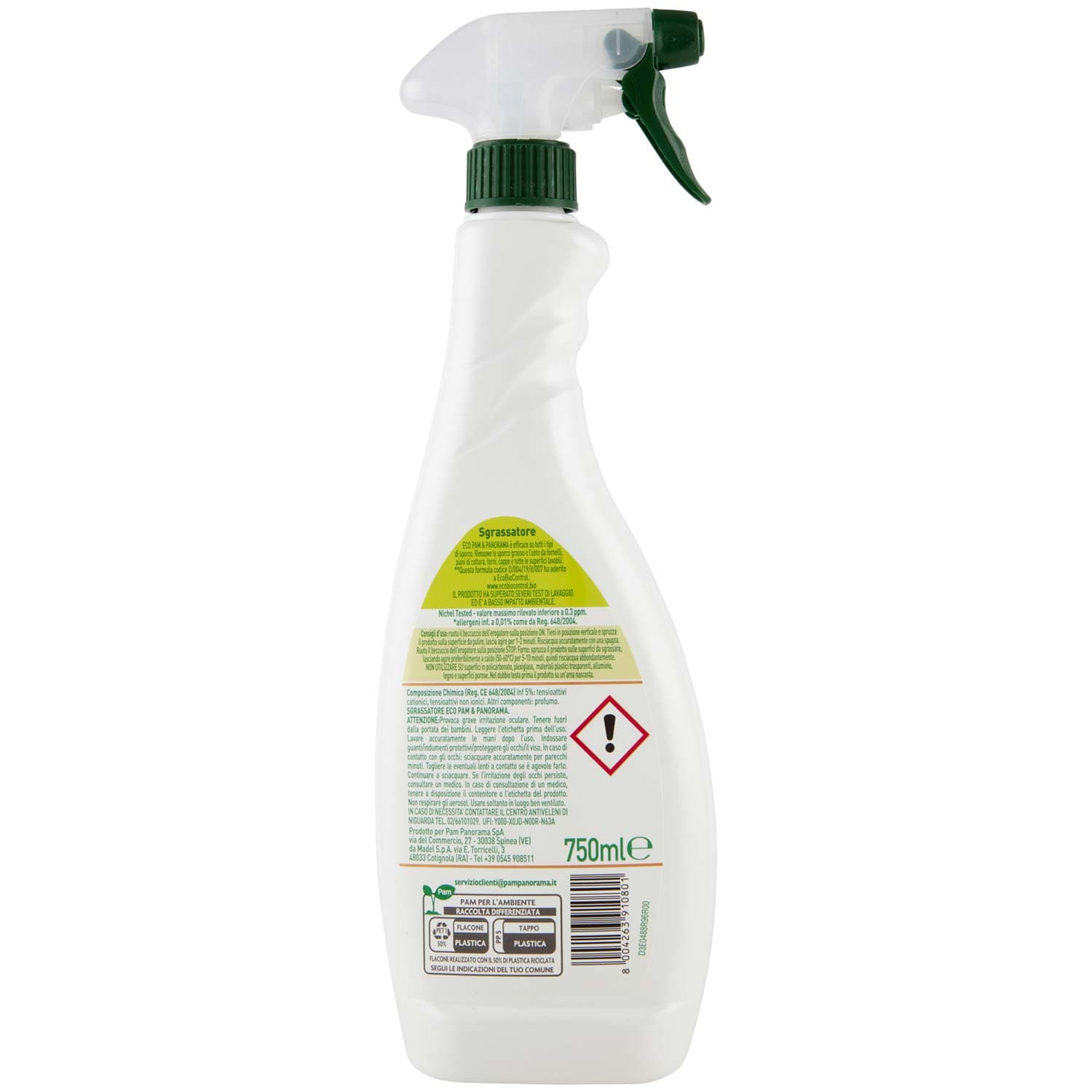 ECO Sgrassatore profumo limone verde 750 ml – immagine 4