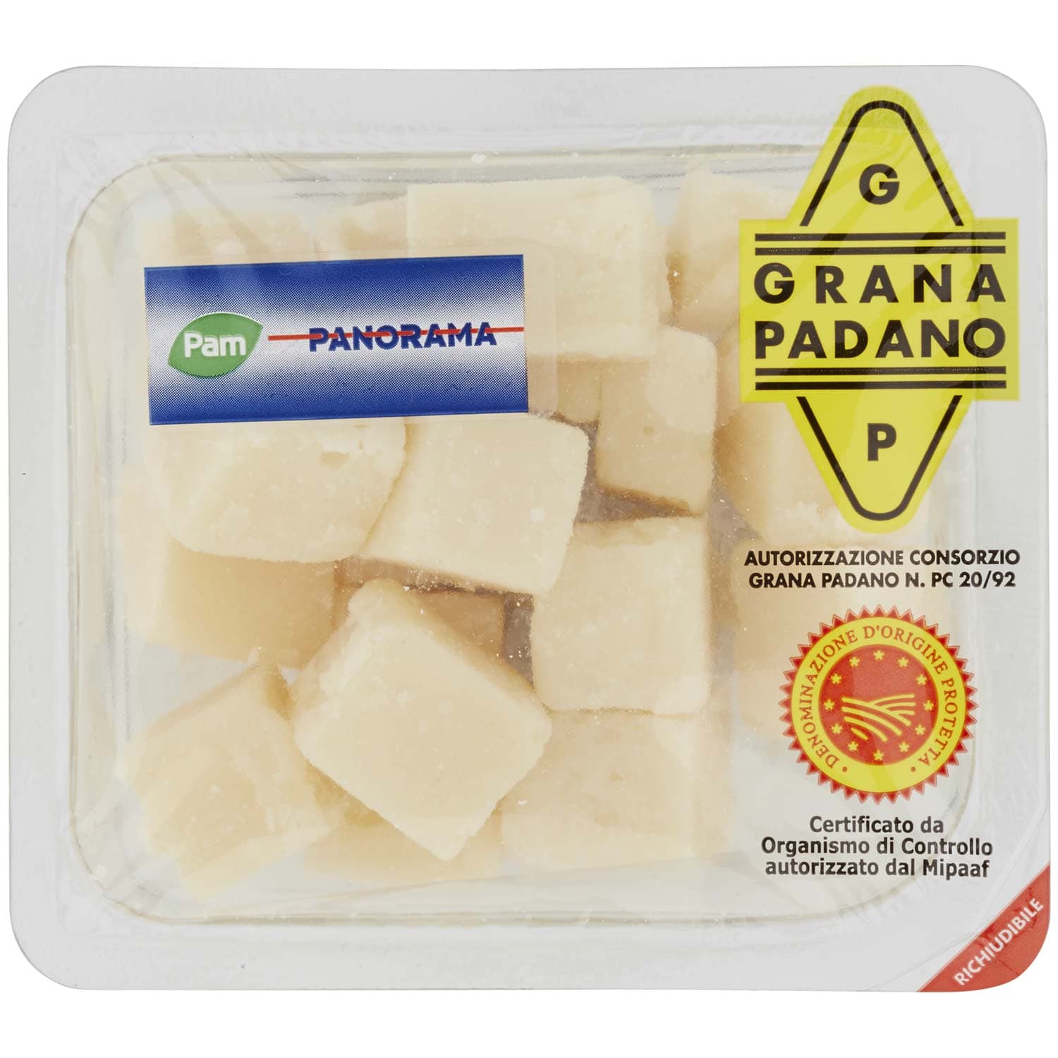 PAM PANORAMA Grana Padano DOP Cubetti 150 g – immagine 2