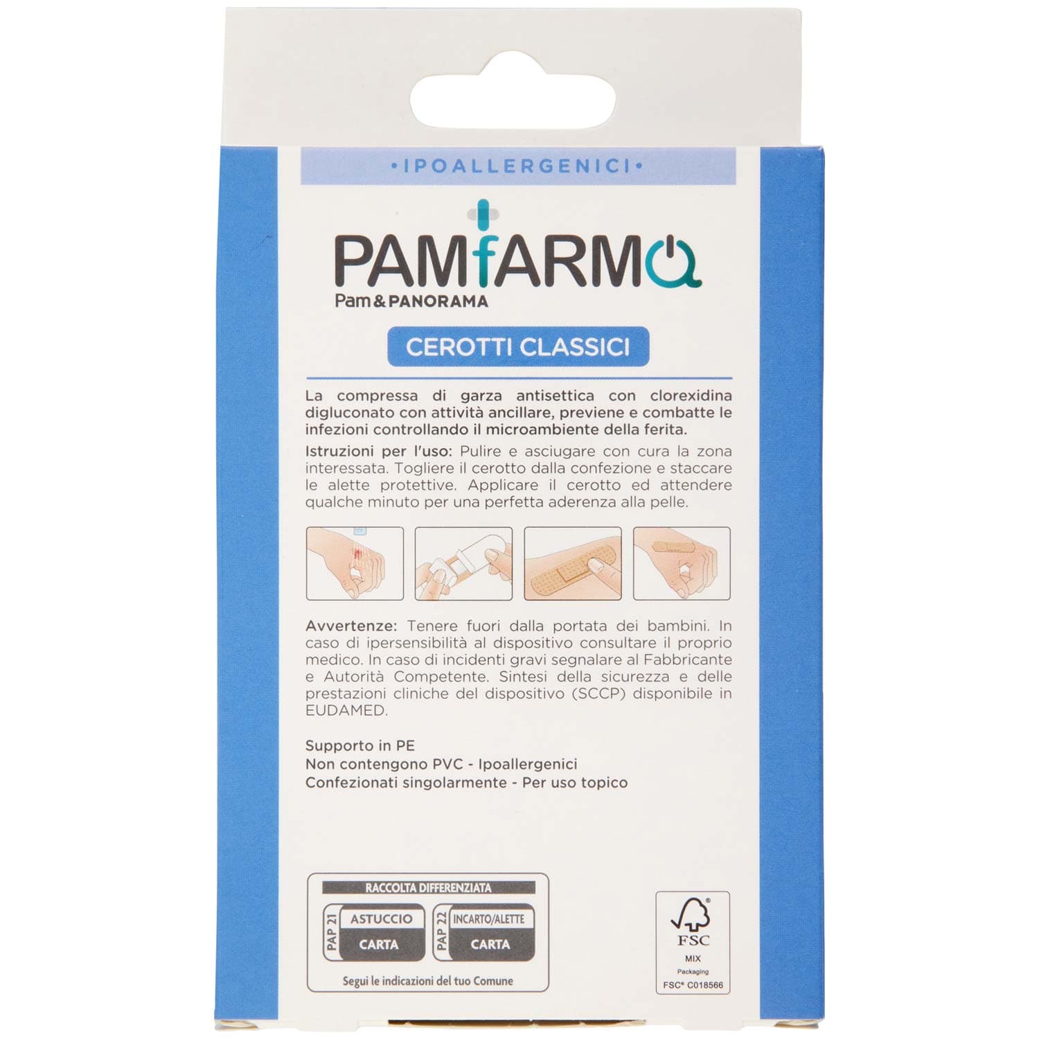 PAM PANORAMA Cerotti Classici 6 Formati 100 pz – immagine 4