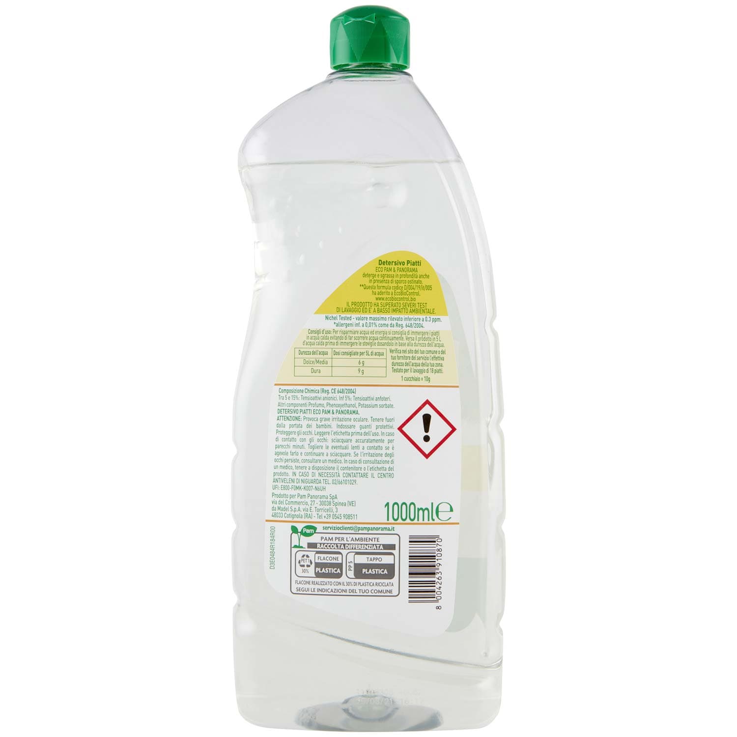 ECO Piatti profumo limone 1000 ml – immagine 4