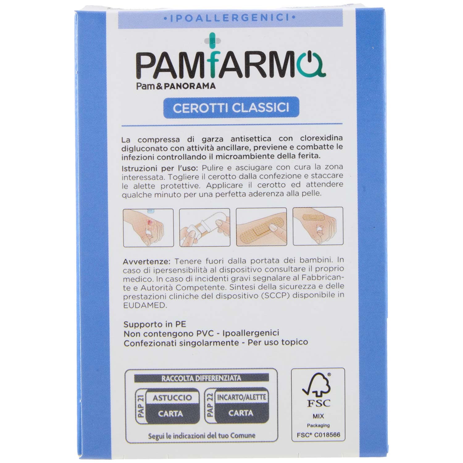 PAM PANORAMA Cerotti Classici 2 Formati 30 pz – immagine 4