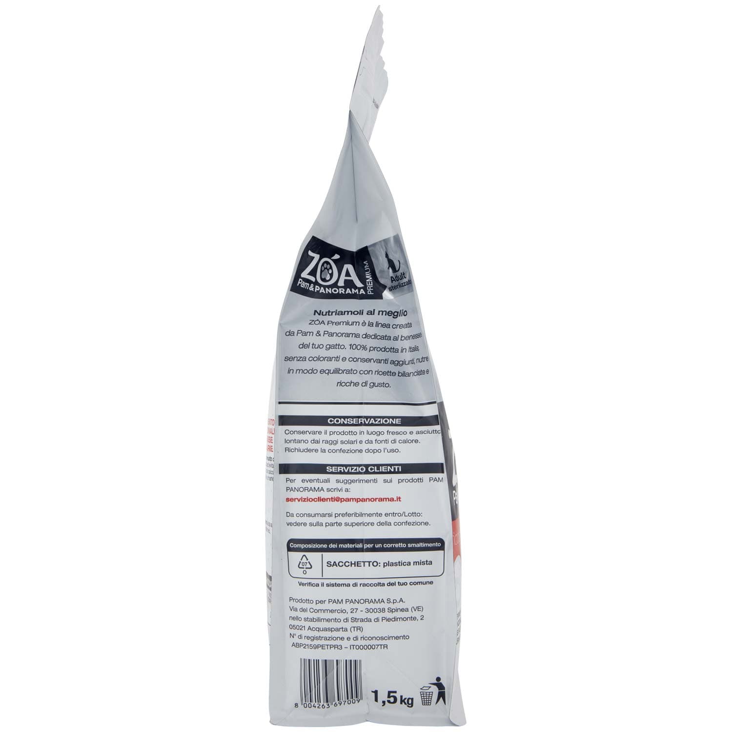 ZOA PREMIUM Adult sterilizzato ricco in salmone fresco e riso 1,5 kg – immagine 3