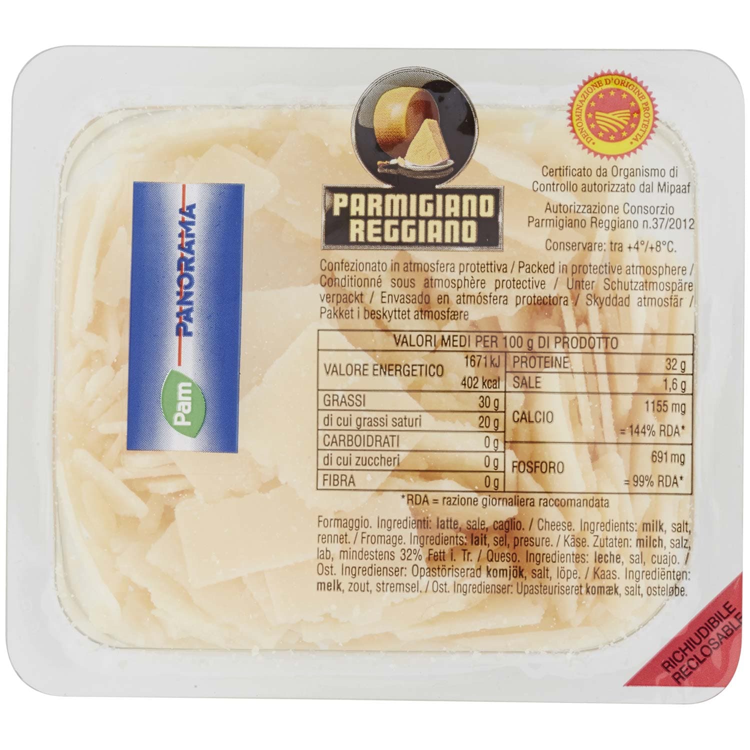 PAM PANORAMA Parmigiano Reggiano DOP Scaglie 150 g – immagine 2