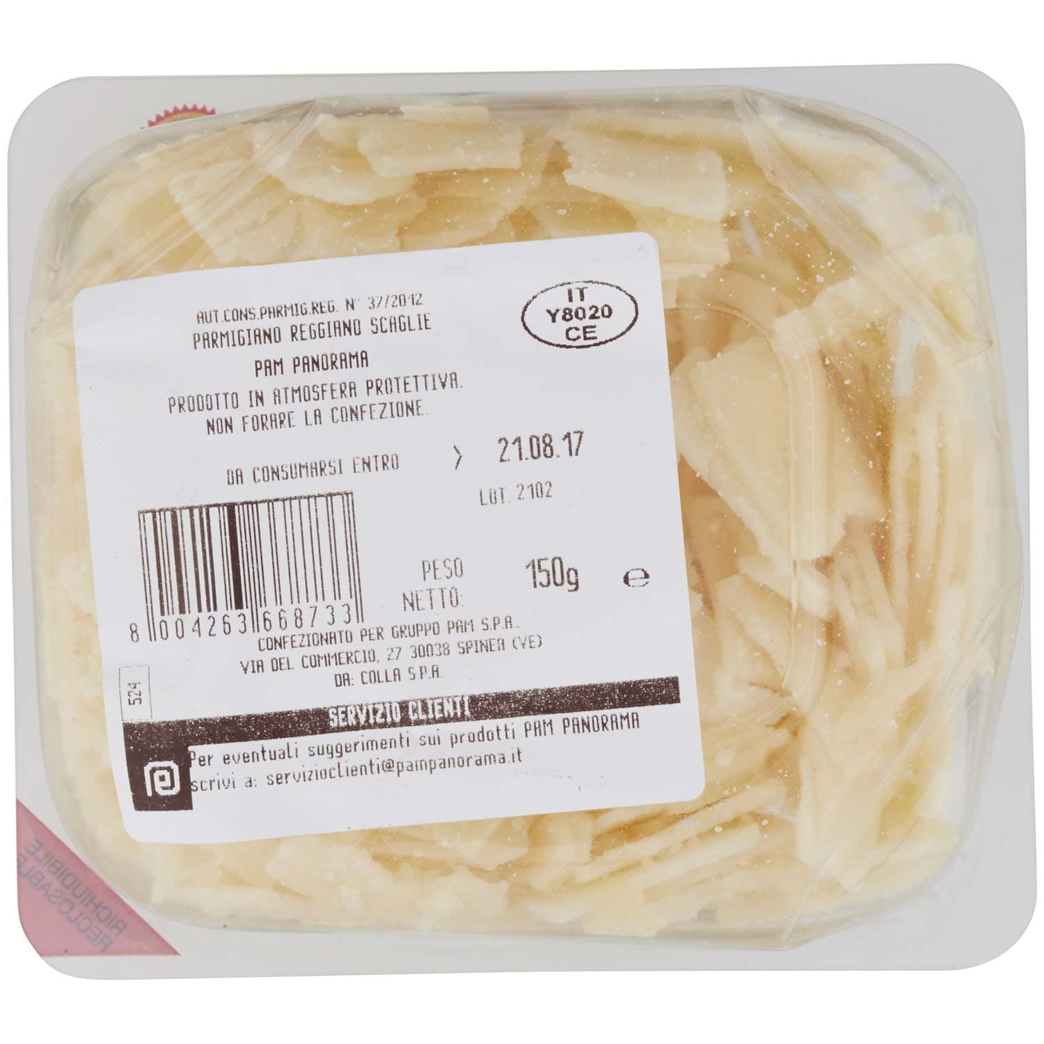 PAM PANORAMA Parmigiano Reggiano DOP Scaglie 150 g – immagine 4