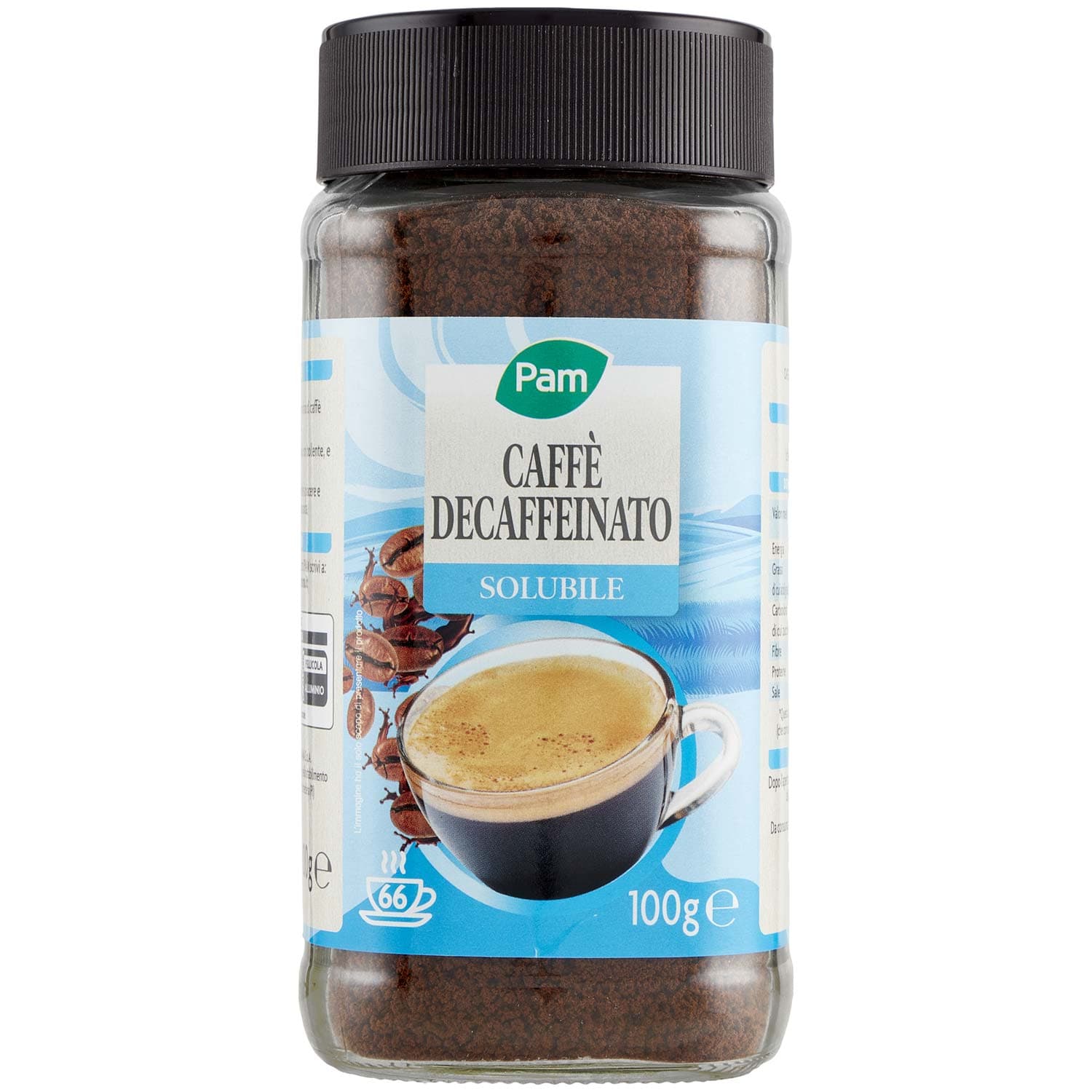 PAM Qualità per te Caffè Solubile decaffeinato 100 g – immagine 2