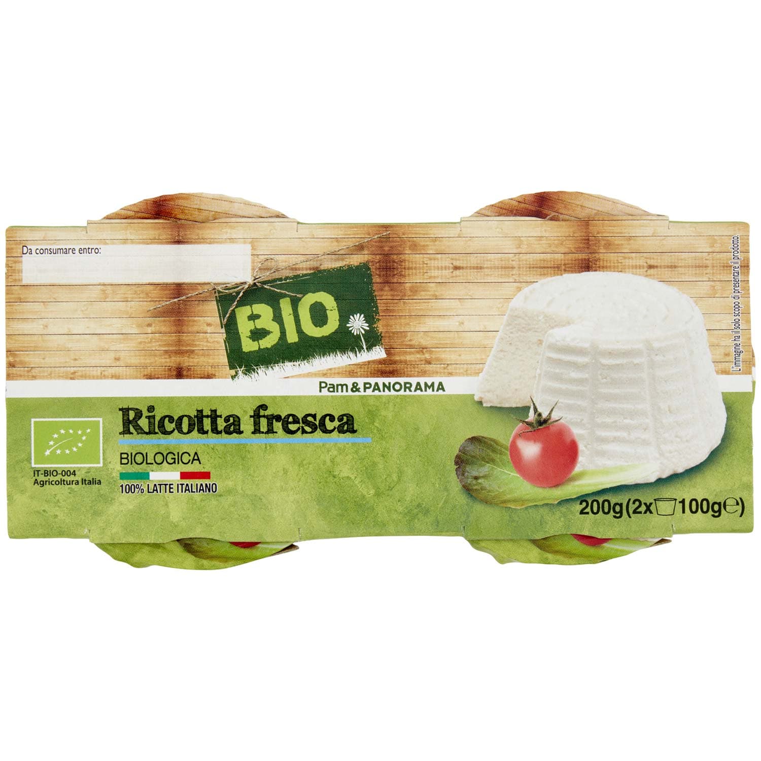 BIO Ricotta fresca 2 x 100 g – immagine 2