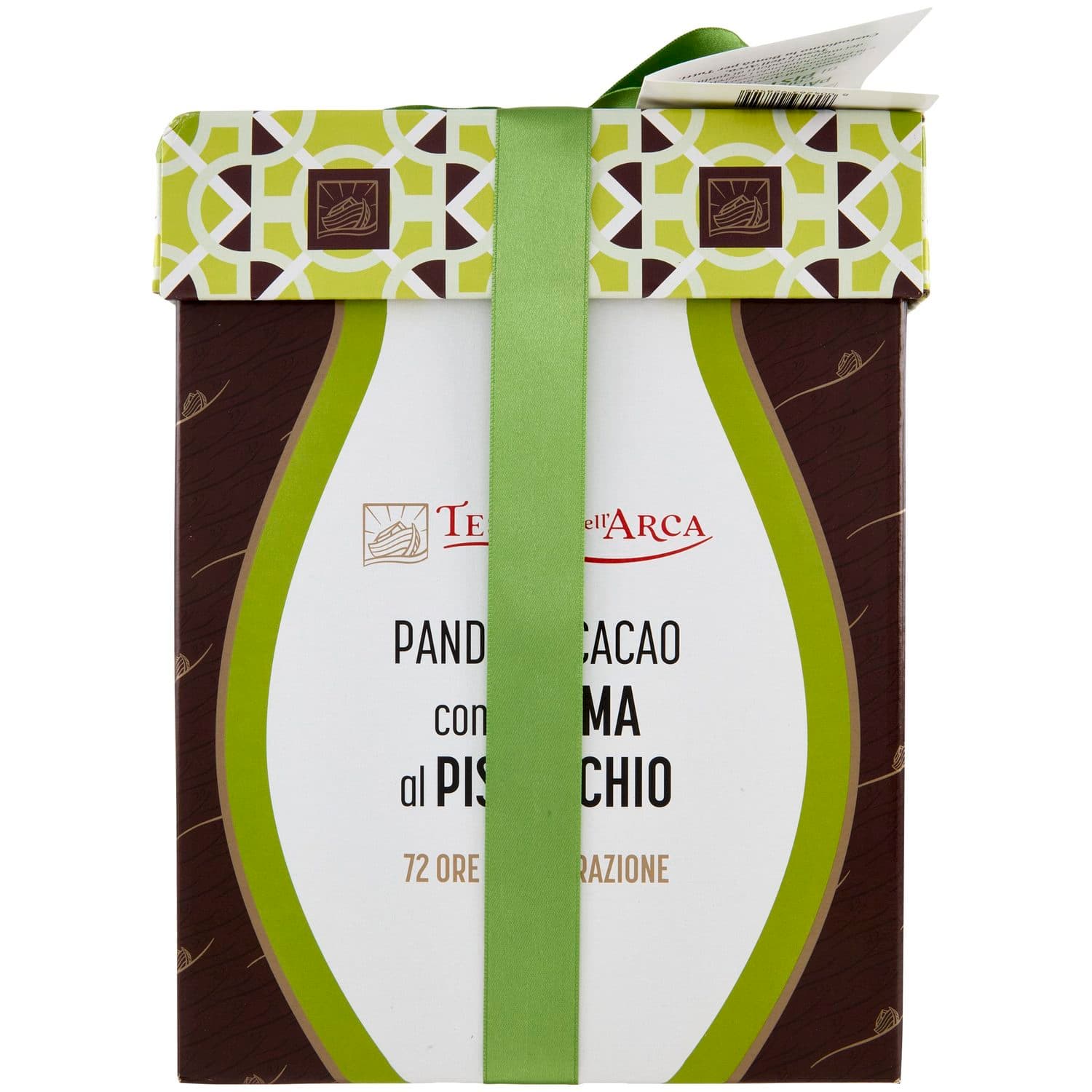 TESORI DELL'ARCA Pandoro Cacao con Crema di Pistacchio 1000 g – immagine 2