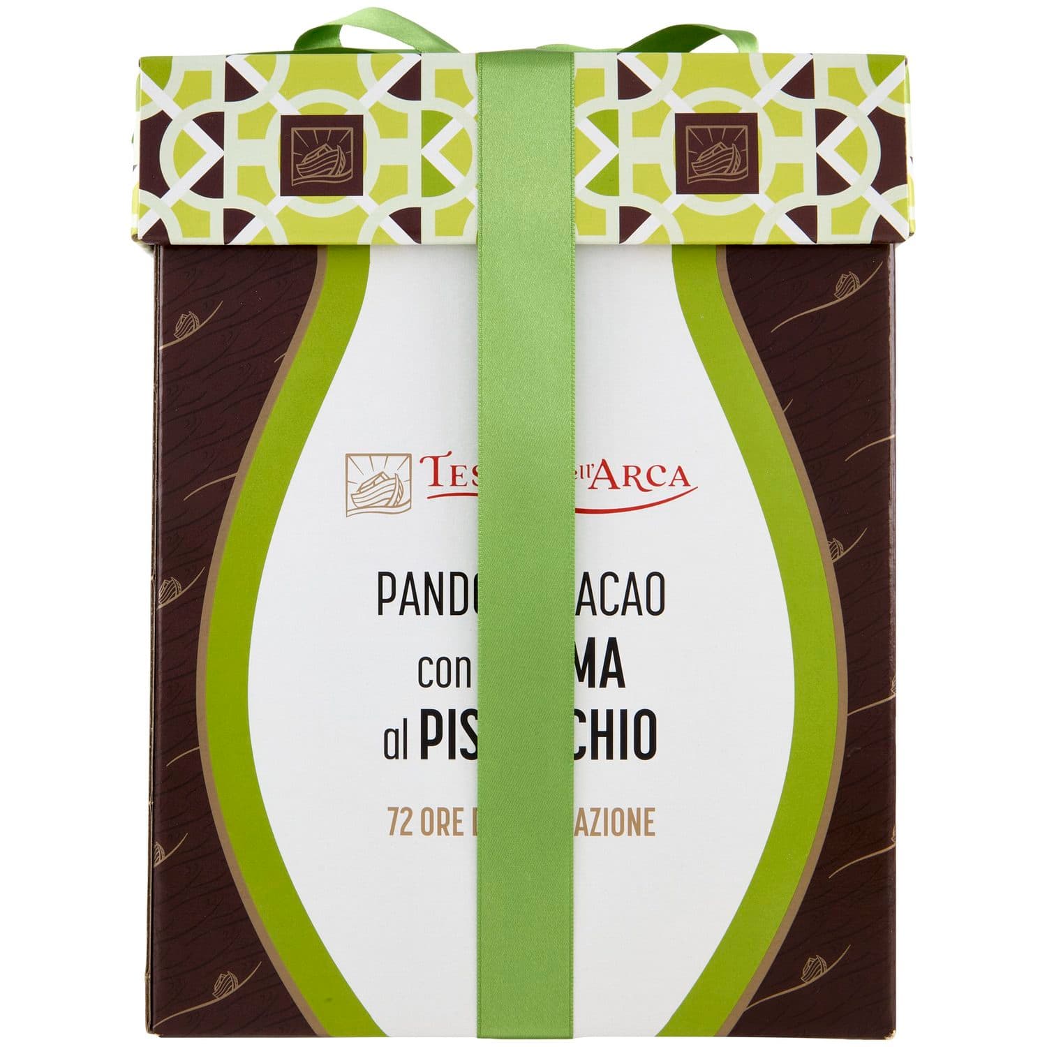 TESORI DELL'ARCA Pandoro Cacao con Crema di Pistacchio 1000 g – immagine 4