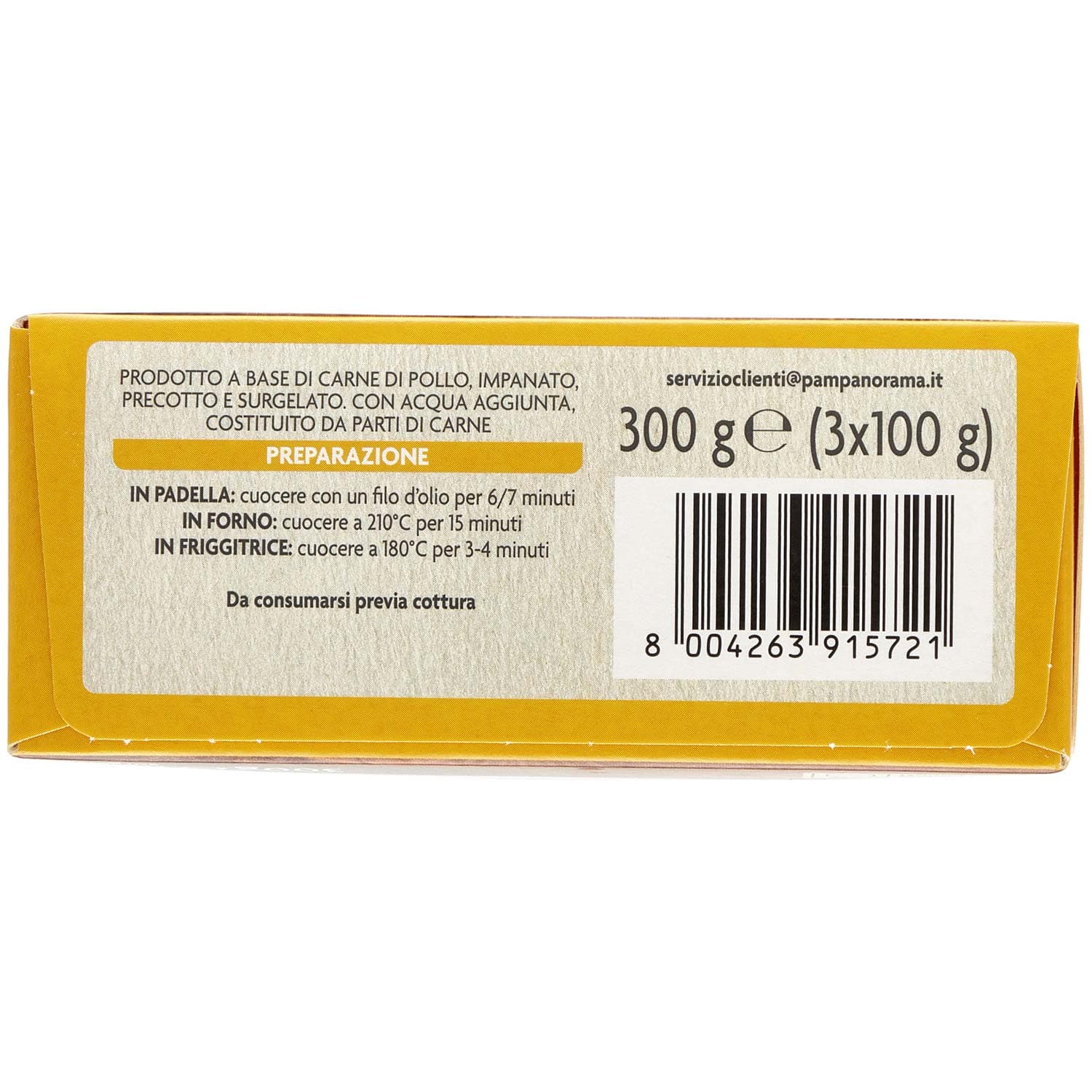 PAM Qualità per te Cotoletta di Pollo croccante surgelate 3 x 100 g – immagine 3