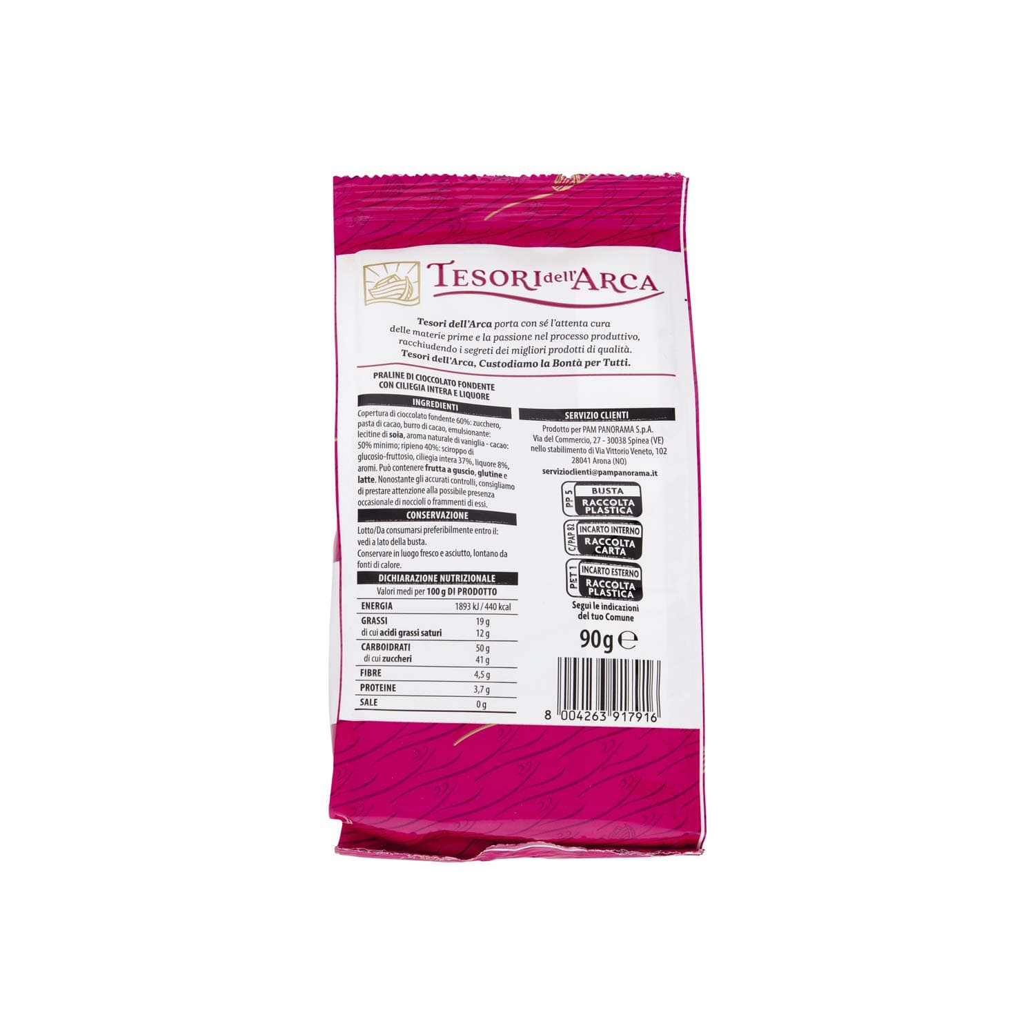 TESORI DELL'ARCA Boeri Ripieni al Liquore e Ciliegia Intera 90 g – immagine 4