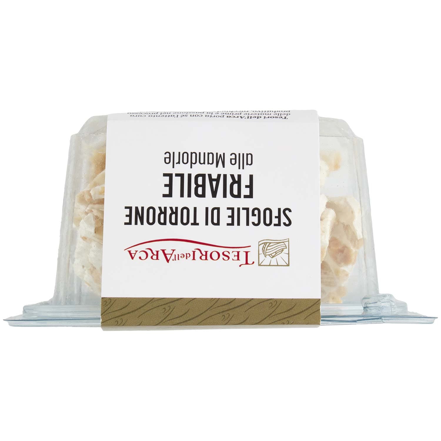 TESORI DELL'ARCA Sfoglie di Torrone Friabile alla Mandorle 150 g – immagine 6
