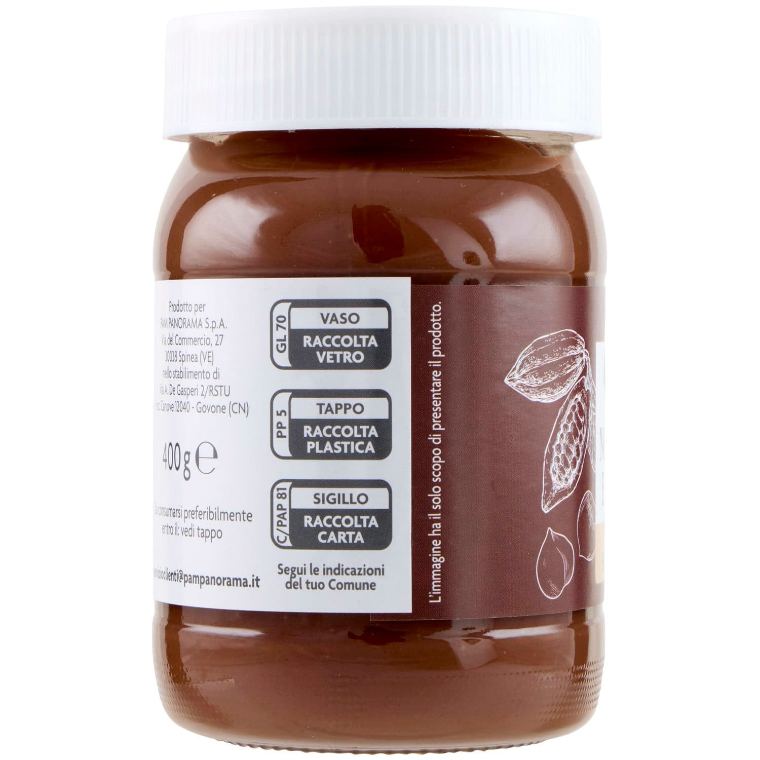 PAM PANORAMA Crema alle nocciole 400 g – immagine 3