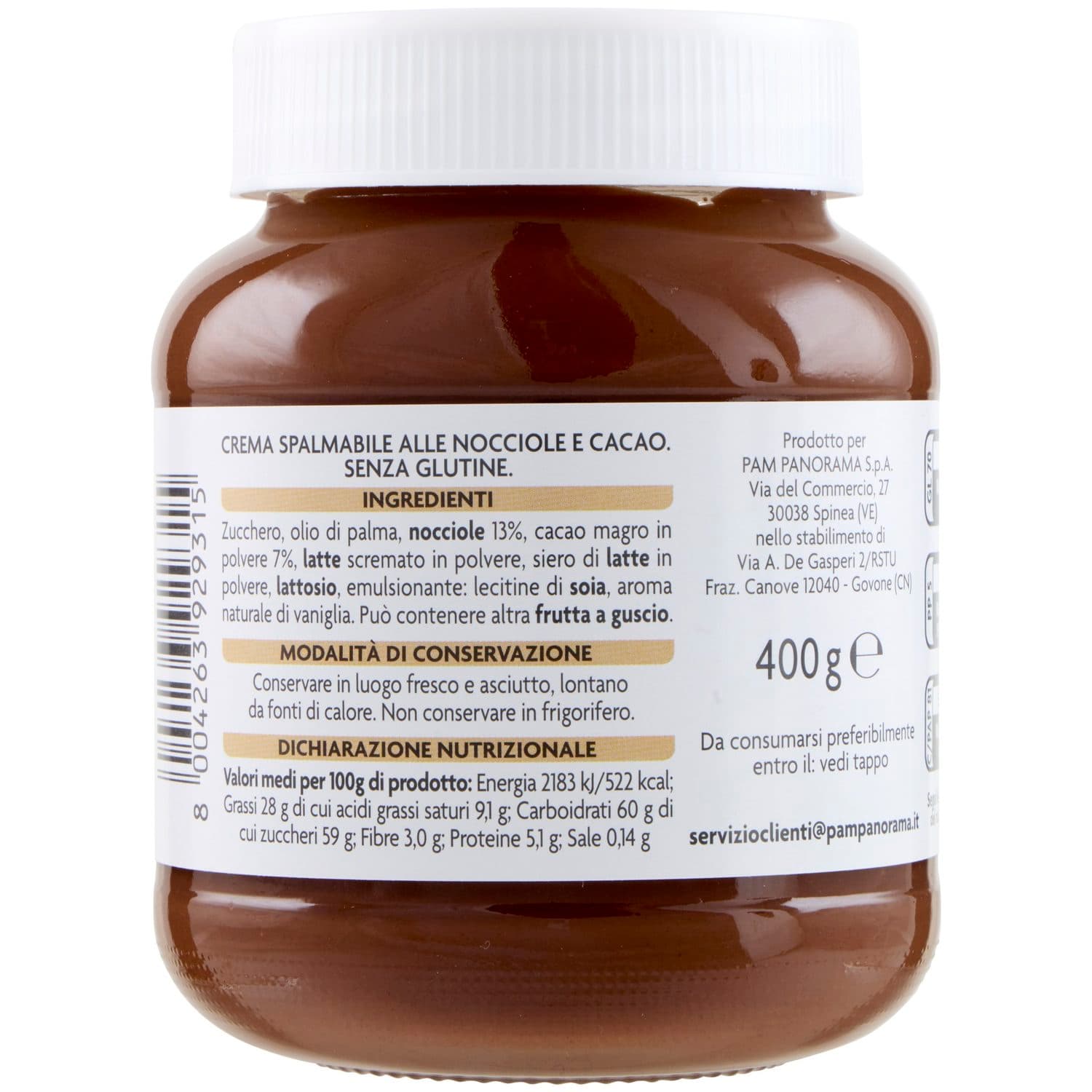 PAM PANORAMA Crema alle nocciole 400 g – immagine 4